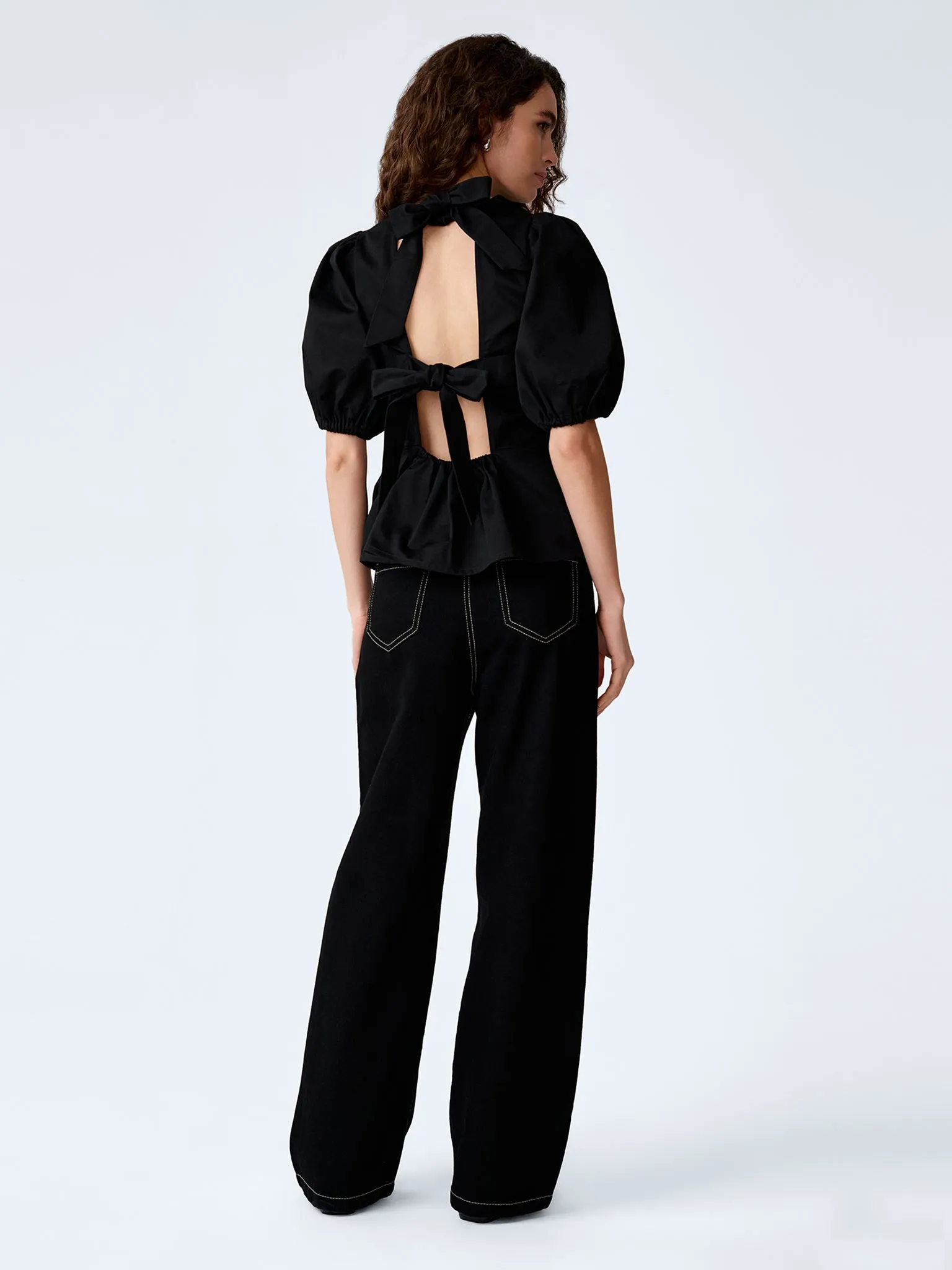 Tiana Top in Black sold by Omnes product image thumbnail 2