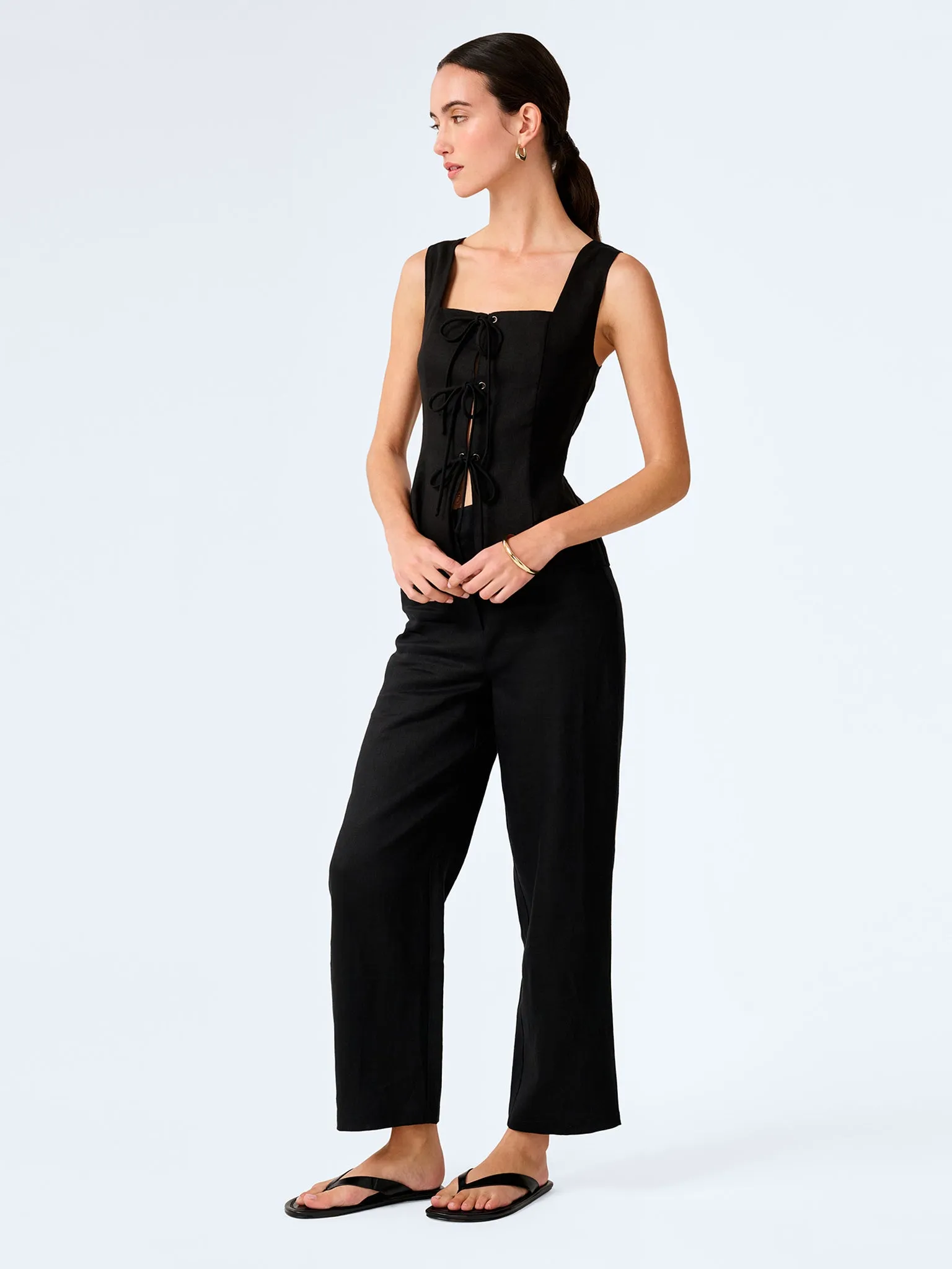 Anderson Trouser in Black sold by Omnes product image thumbnail 4