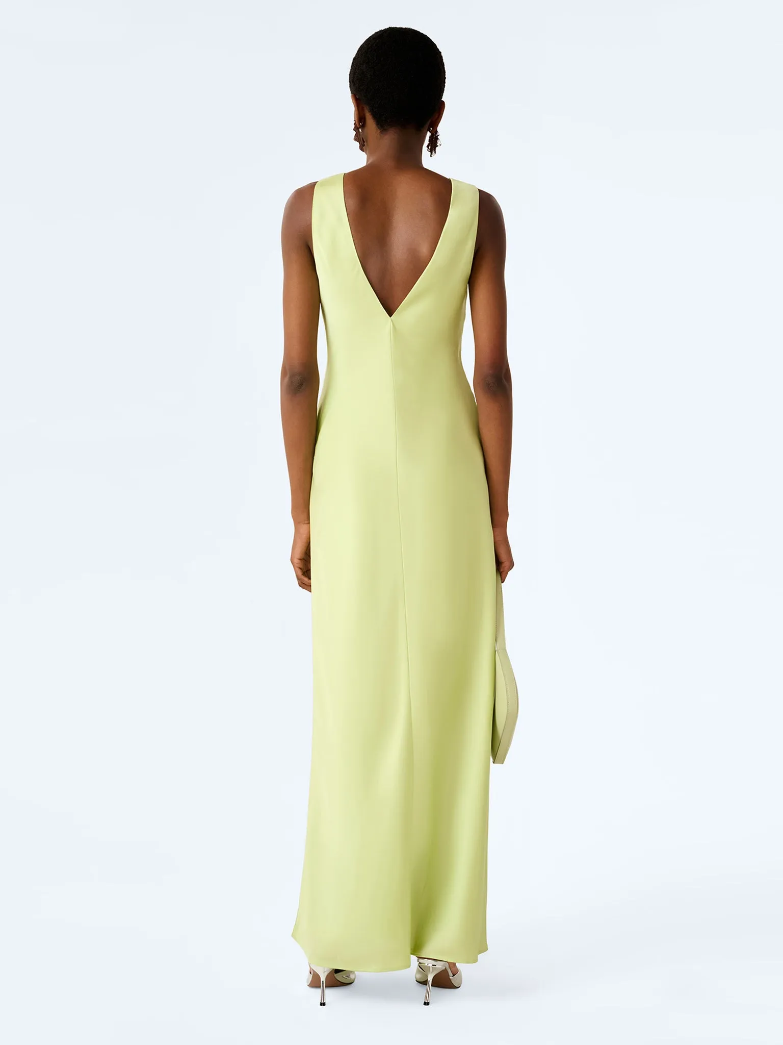 Casey Dress in Shaddow Lime sold by Omnes product image thumbnail 3