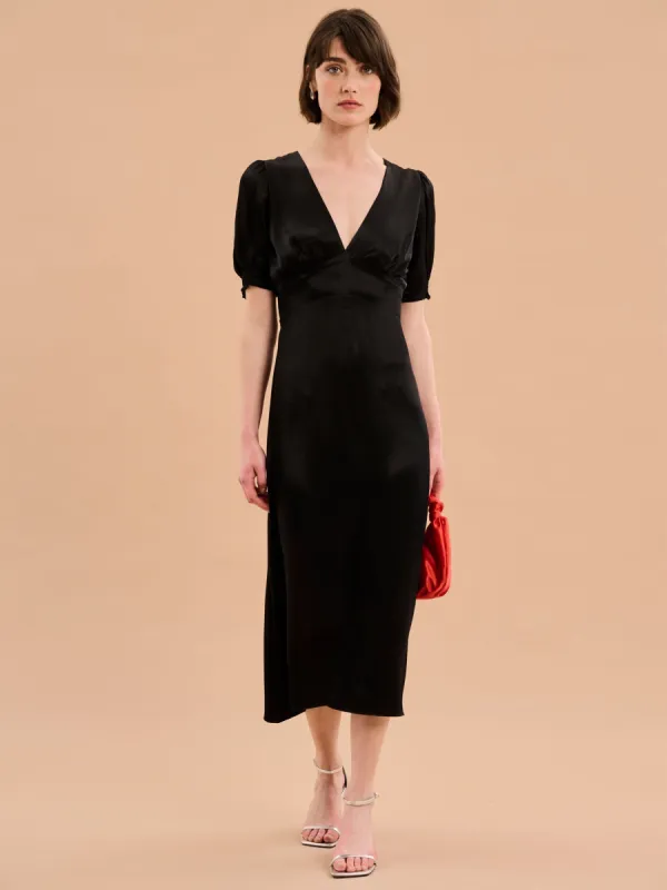 Odette Dress in Black sold by Omnes
