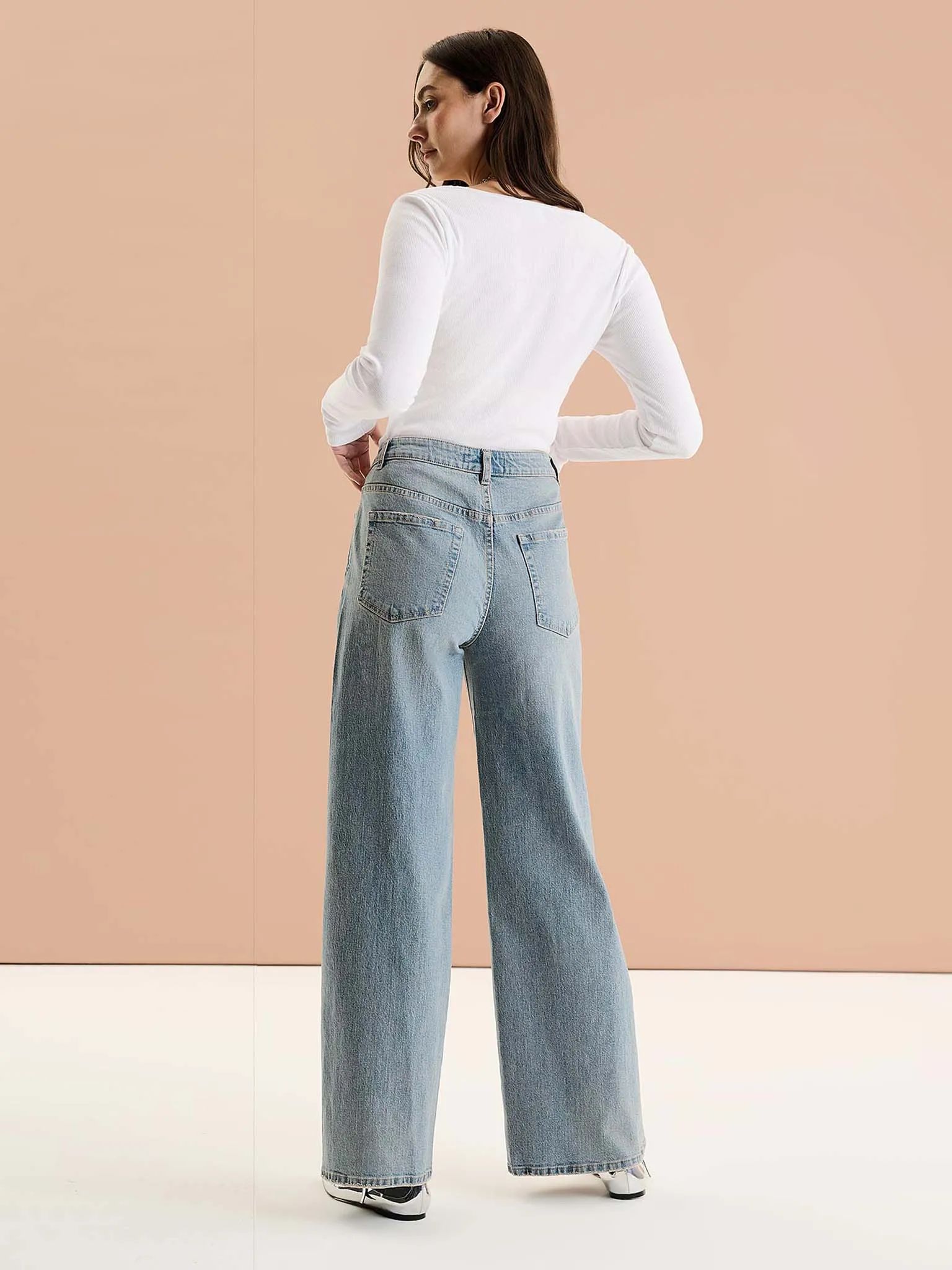 Lucy Wide Leg Jean sold by Omnes product image thumbnail 3