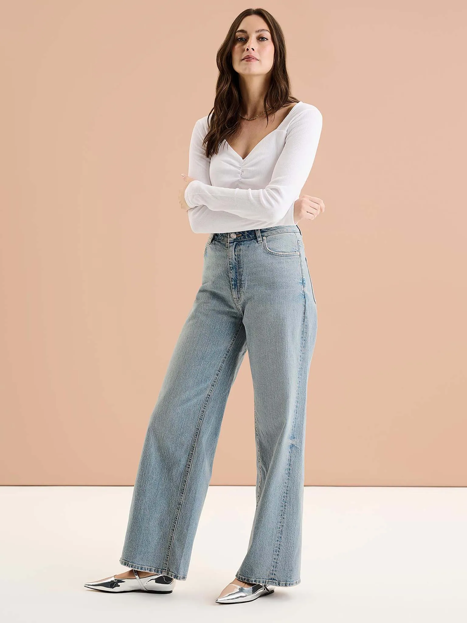 Lucy Wide Leg Jean sold by Omnes product image thumbnail 2
