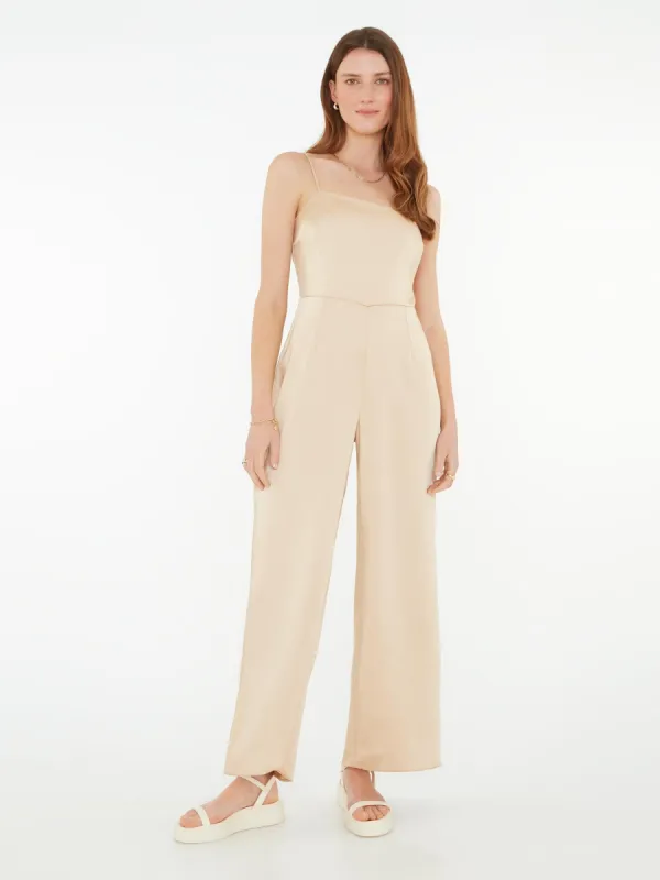 Nova Jumpsuit in Gold sold by Omnes