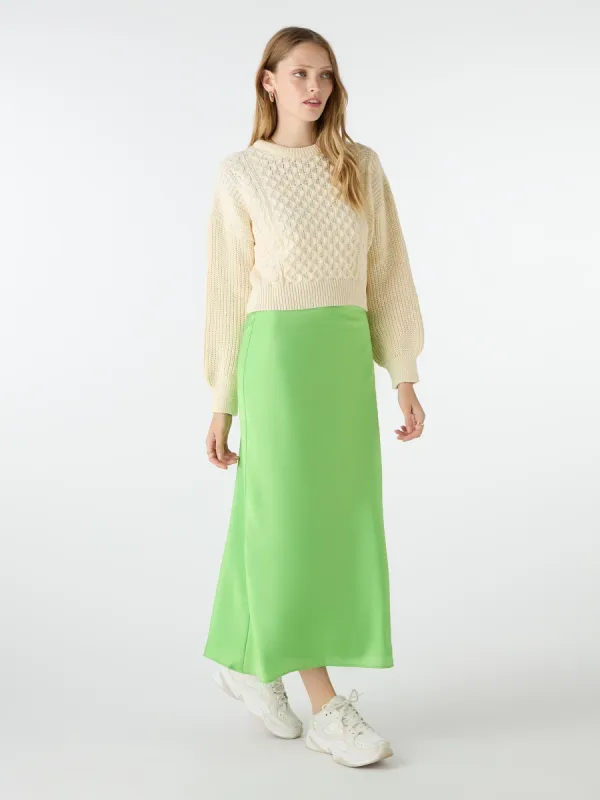 Stella Skirt in Green sold by Omnes