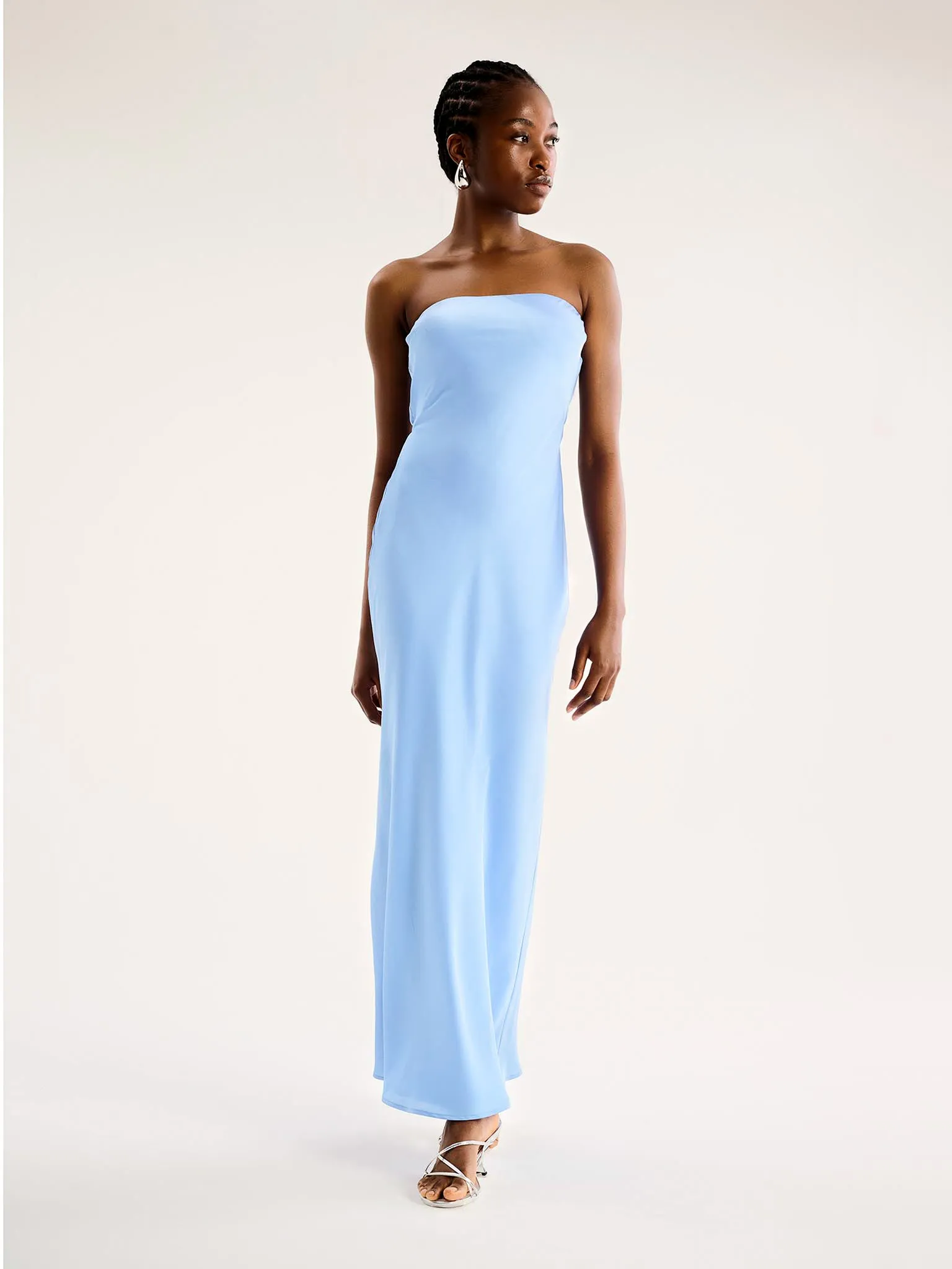 Amdra Maxi Dress in Light Blue sold by Omnes product image thumbnail 2