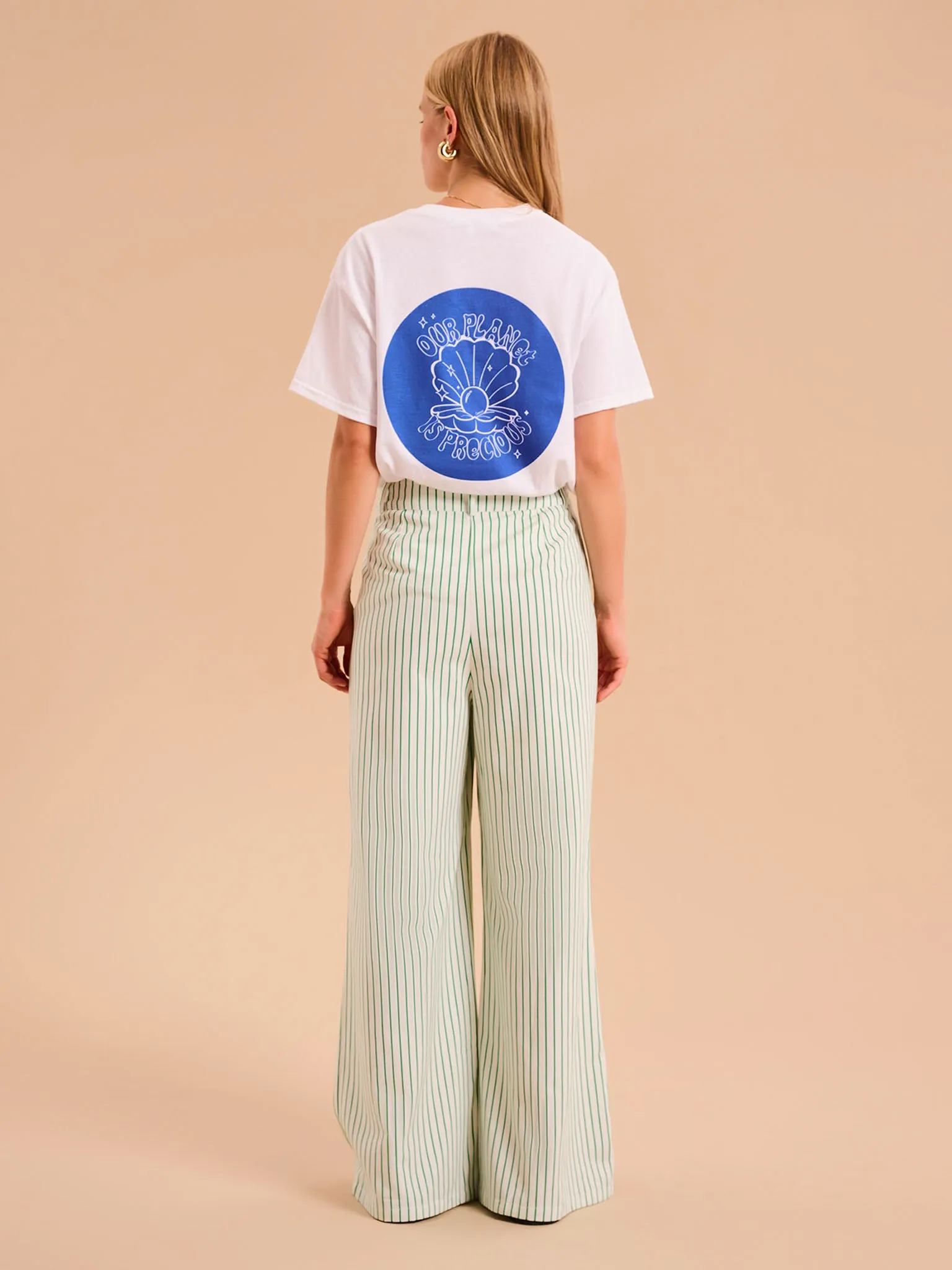Shell Print Boyfriend T-Shirt sold by Omnes product image thumbnail 3