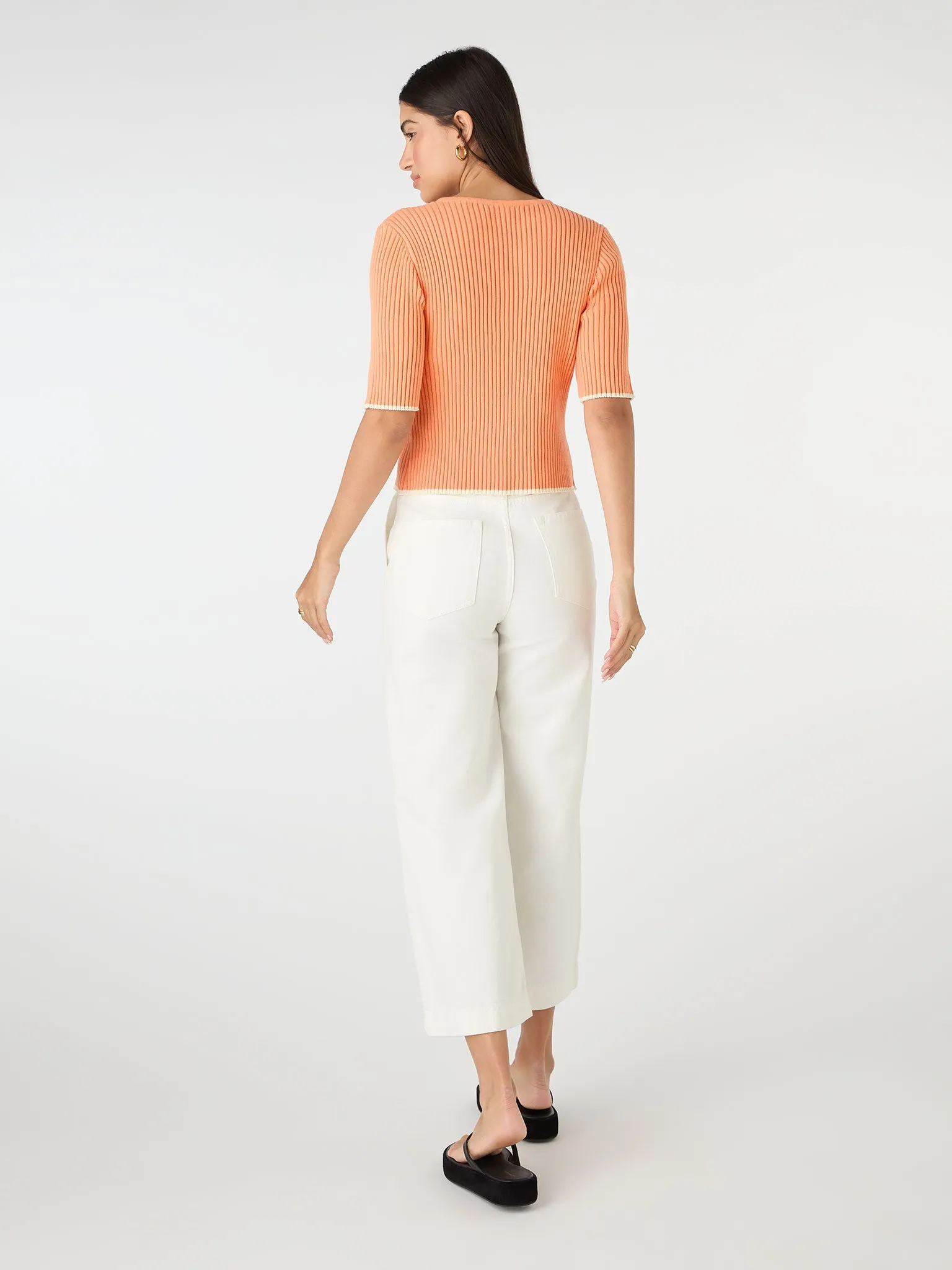 Ramona Cardigan in Coral sold by Omnes product image thumbnail 3