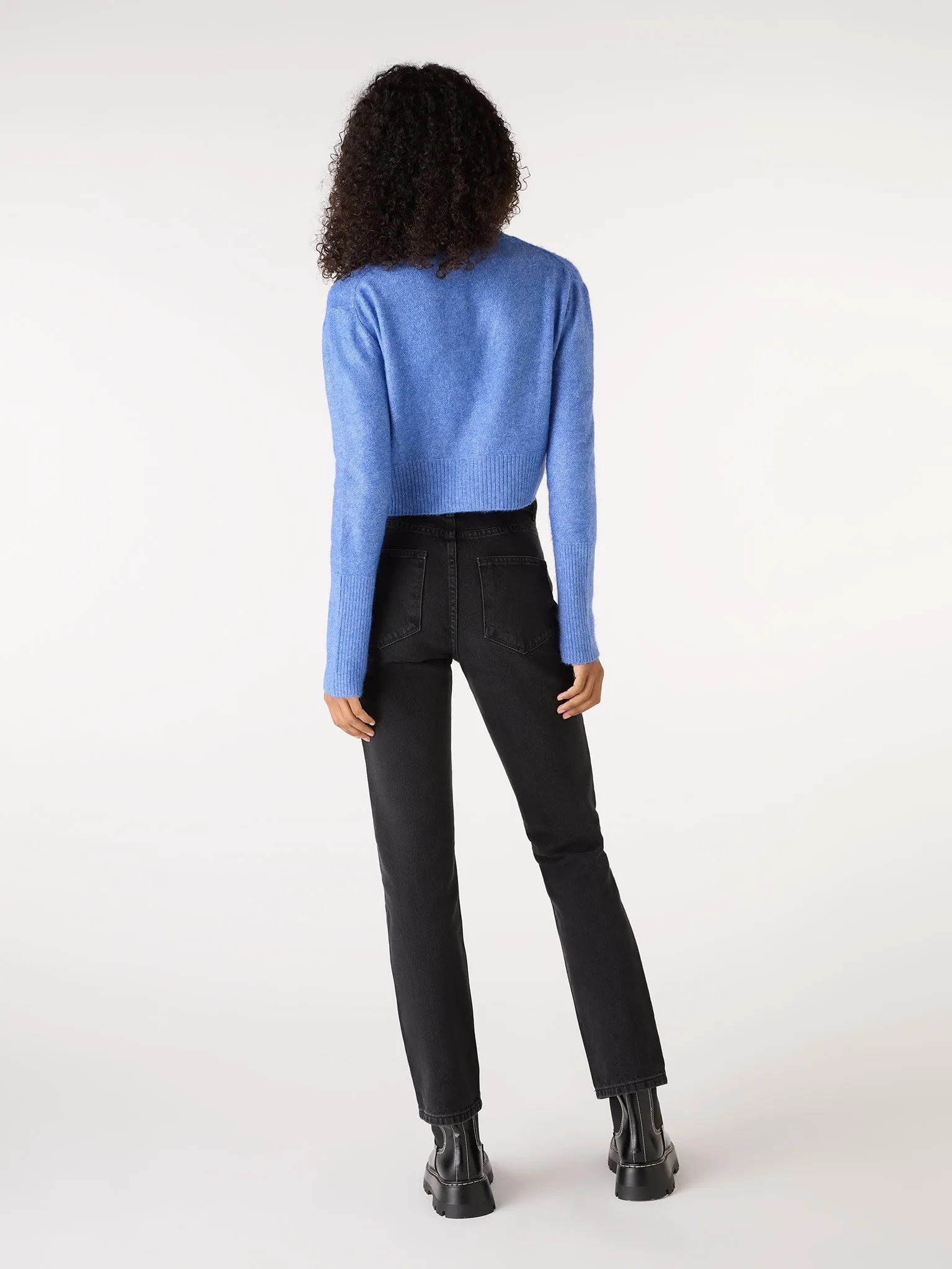 Lia Cardigan in Blue sold by Omnes product image thumbnail 3