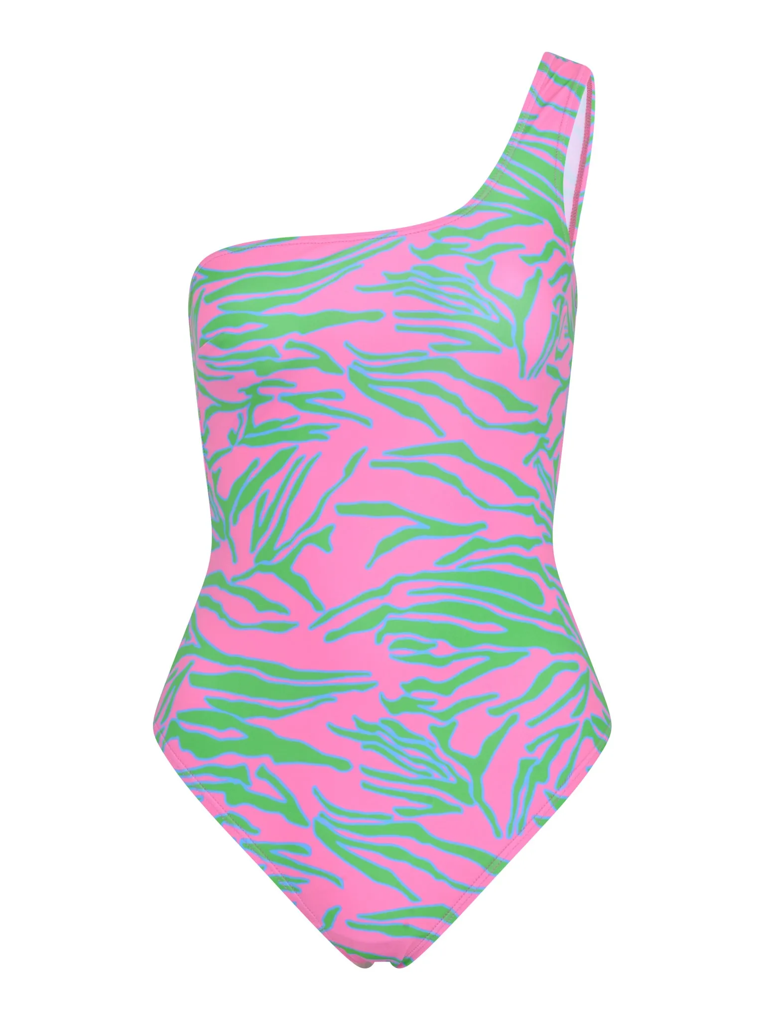 Limited Edition Zadie Tiger Print One Shoulder Swimsuit sold by Omnes product image thumbnail 4