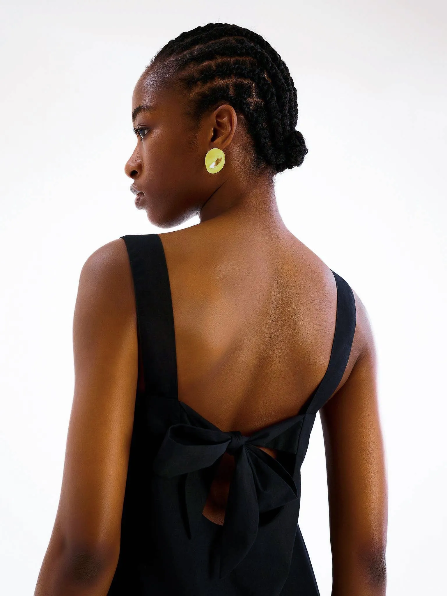 Annabella Dress in Black sold by Omnes product image thumbnail 4