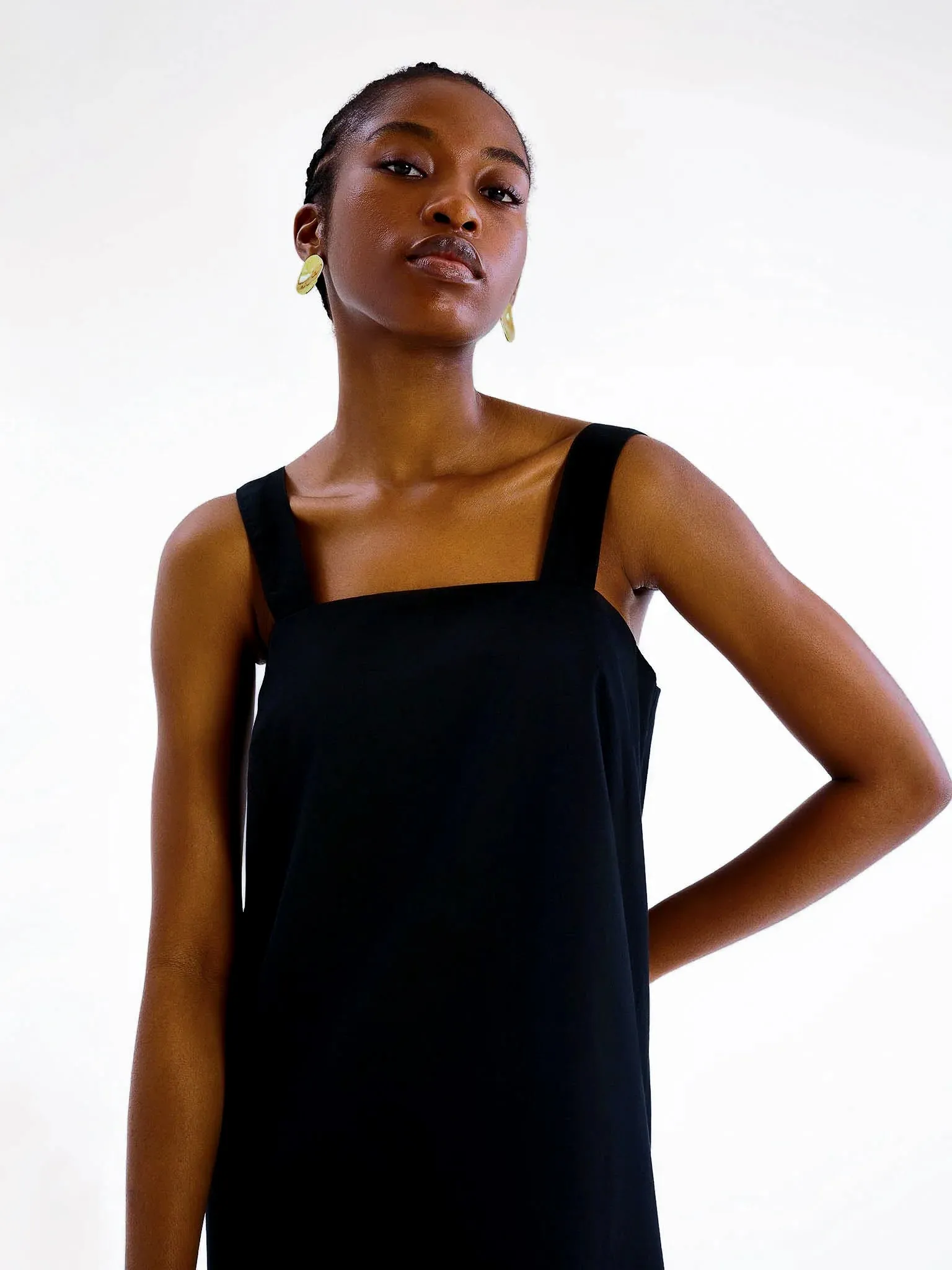 Annabella Dress in Black sold by Omnes product image thumbnail 5