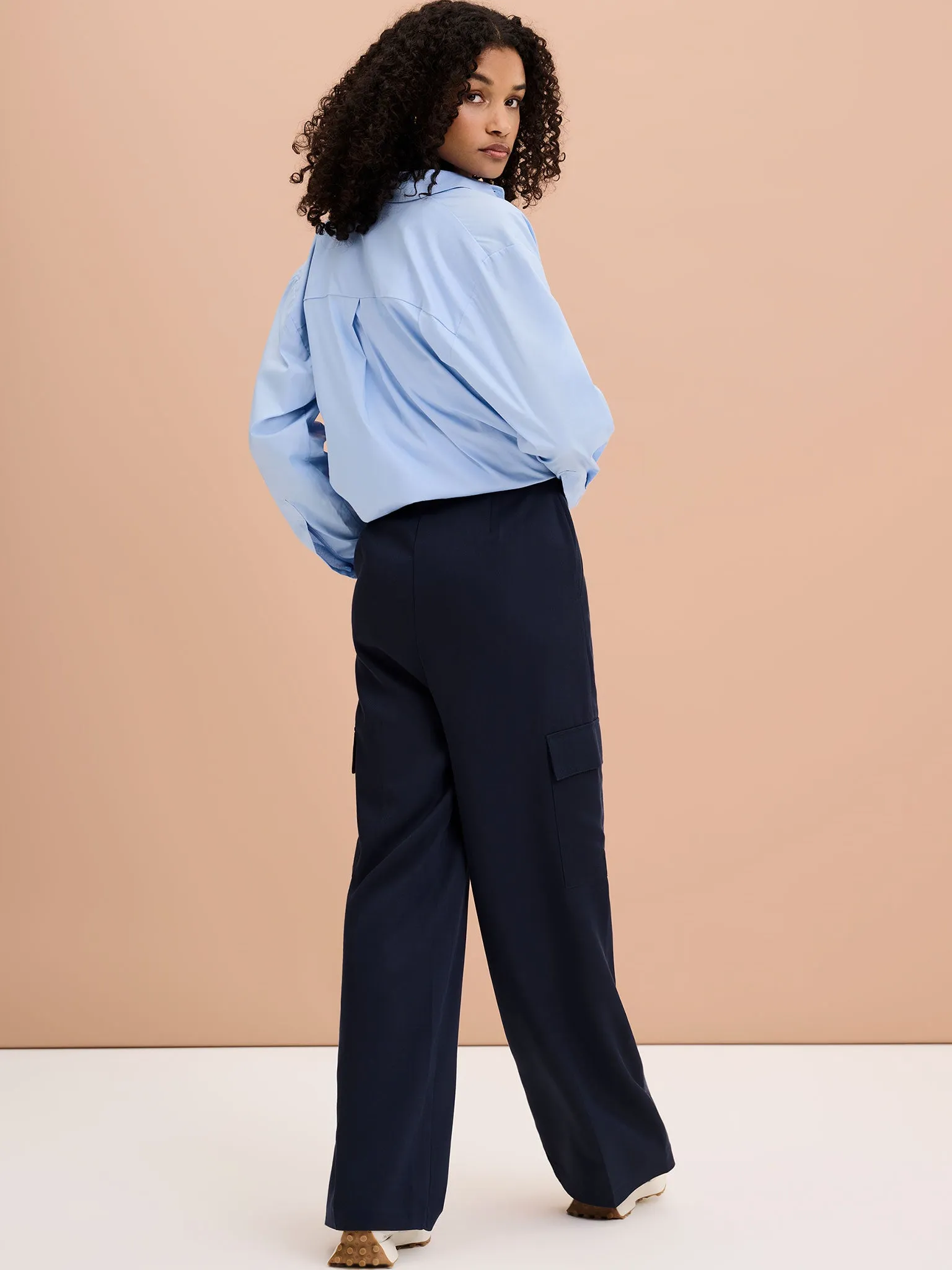 Brook Trouser in Navy sold by Omnes product image thumbnail 4
