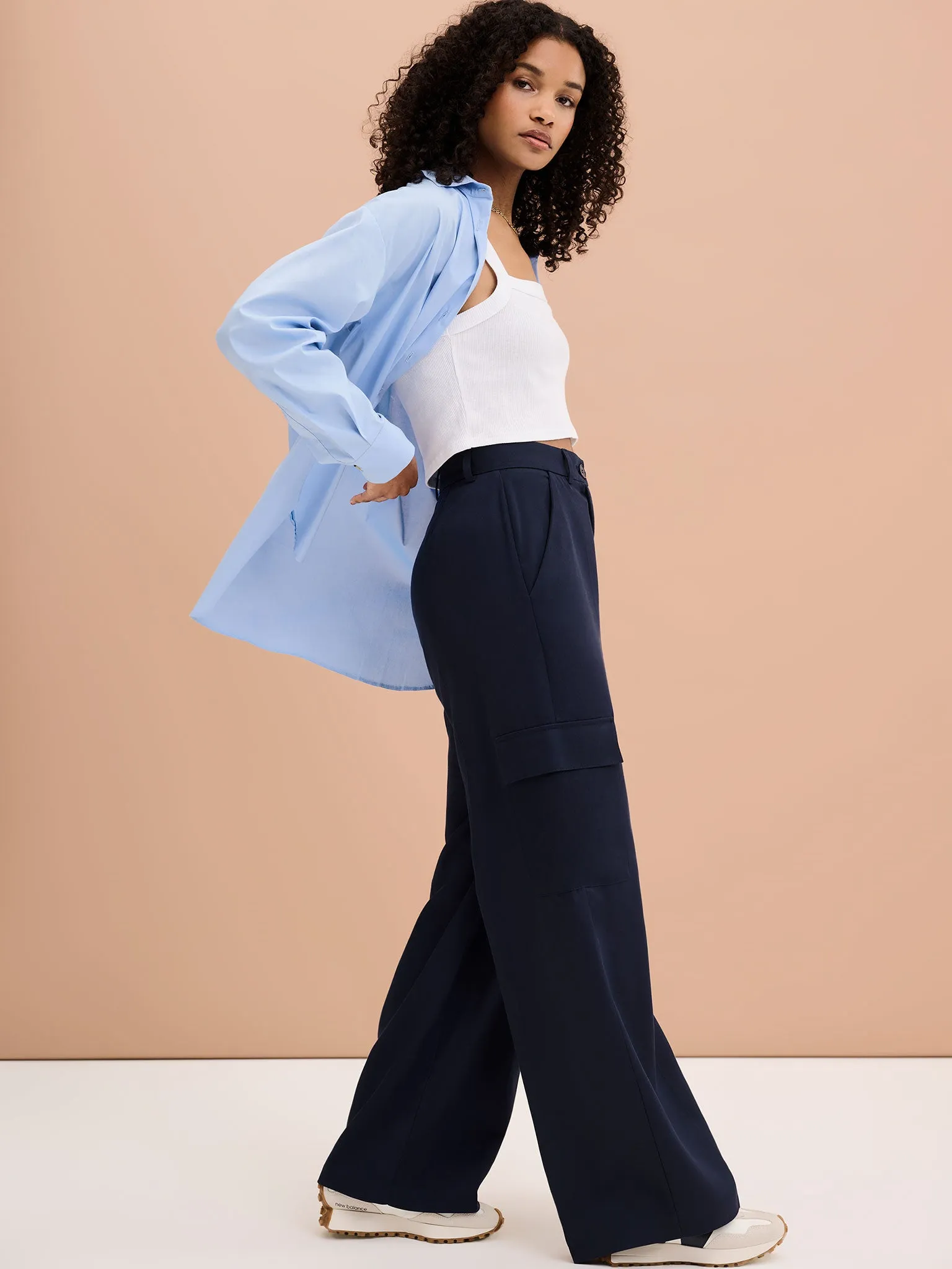 Brook Trouser in Navy sold by Omnes product image thumbnail 2