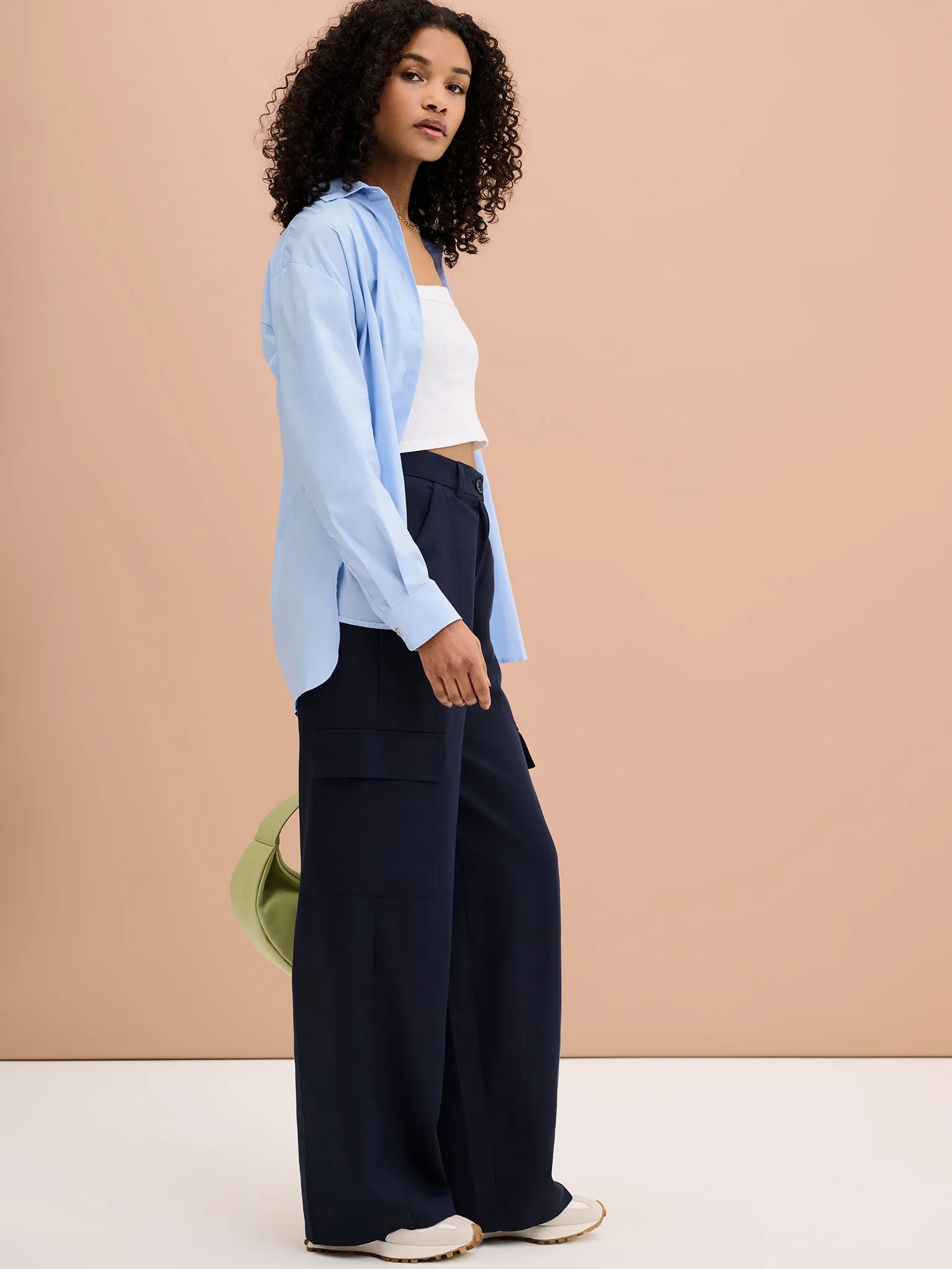 Brook Trouser in Navy sold by Omnes product image thumbnail 3