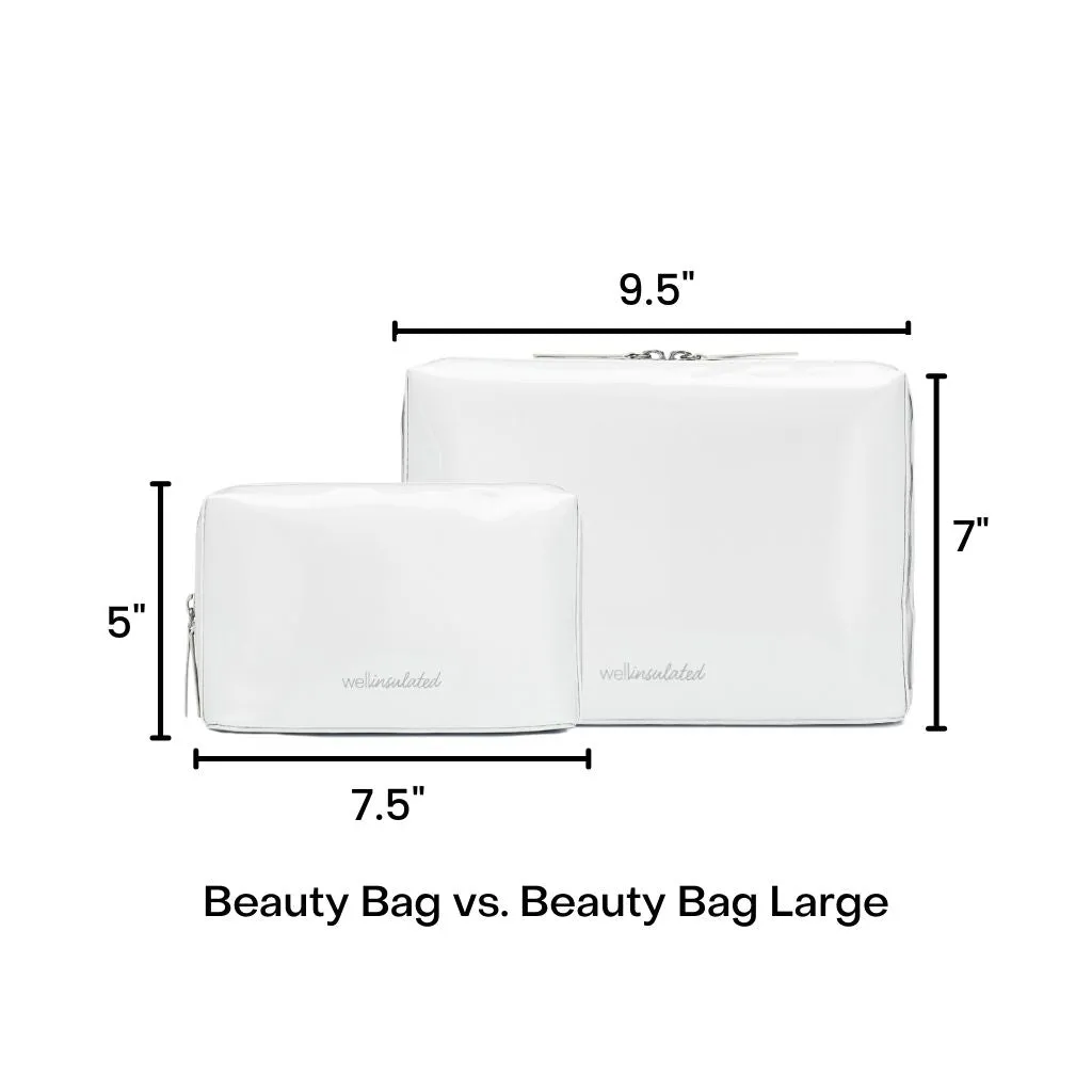 Performance Beauty Bag Large WHITE sold by Larroude product image thumbnail 4