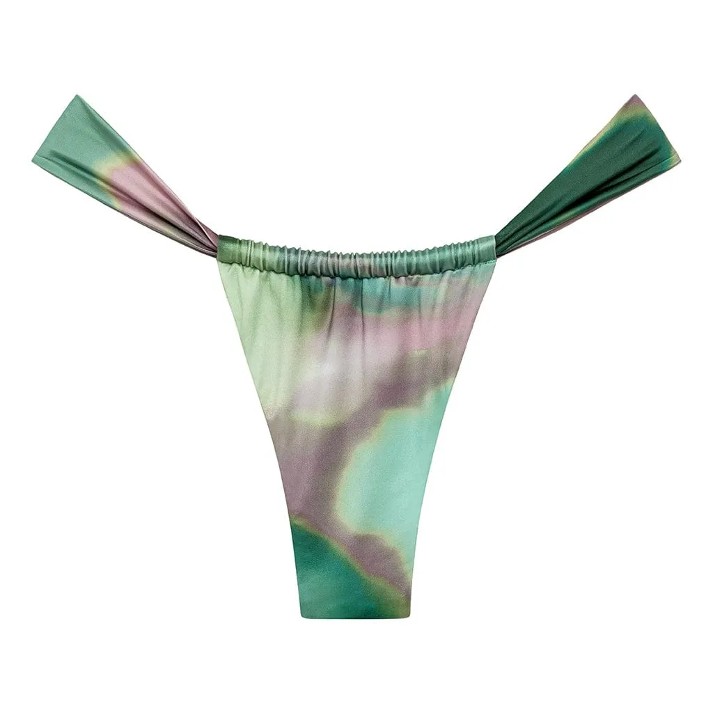 Silk Dye Sandra Bikini Bottom sold by Larroude