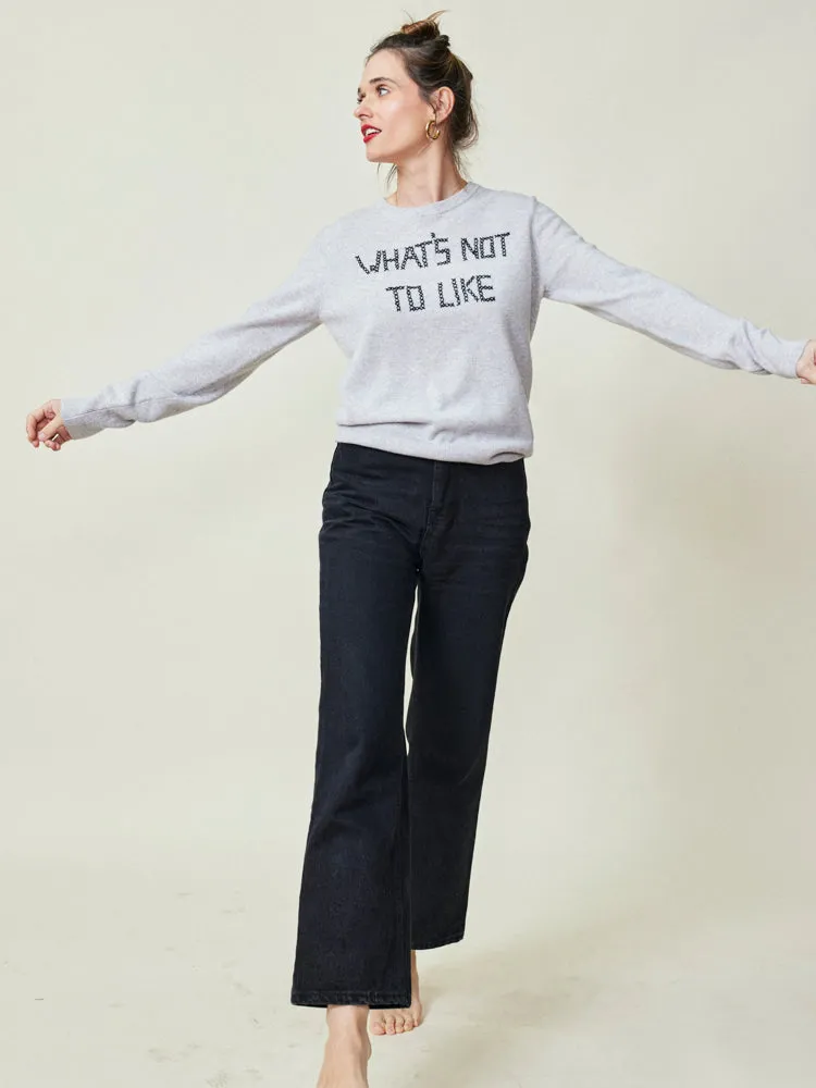 What's Not to Like Crewneck sold by Larroude product image thumbnail 4