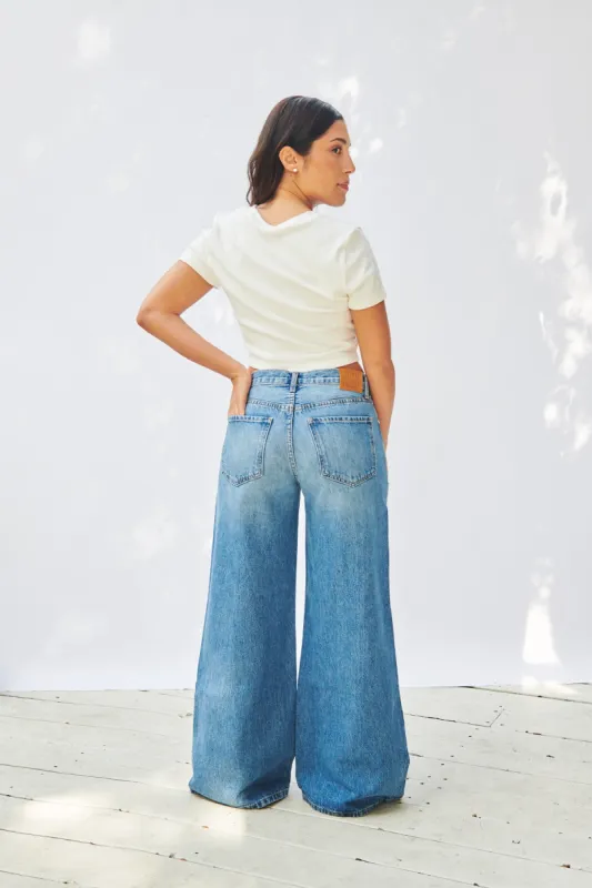 The Laura Jean - Lapis sold by Larroude