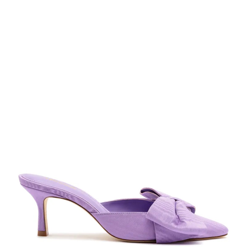 Mini Elle Pump In Iris Fabric sold by Larroude