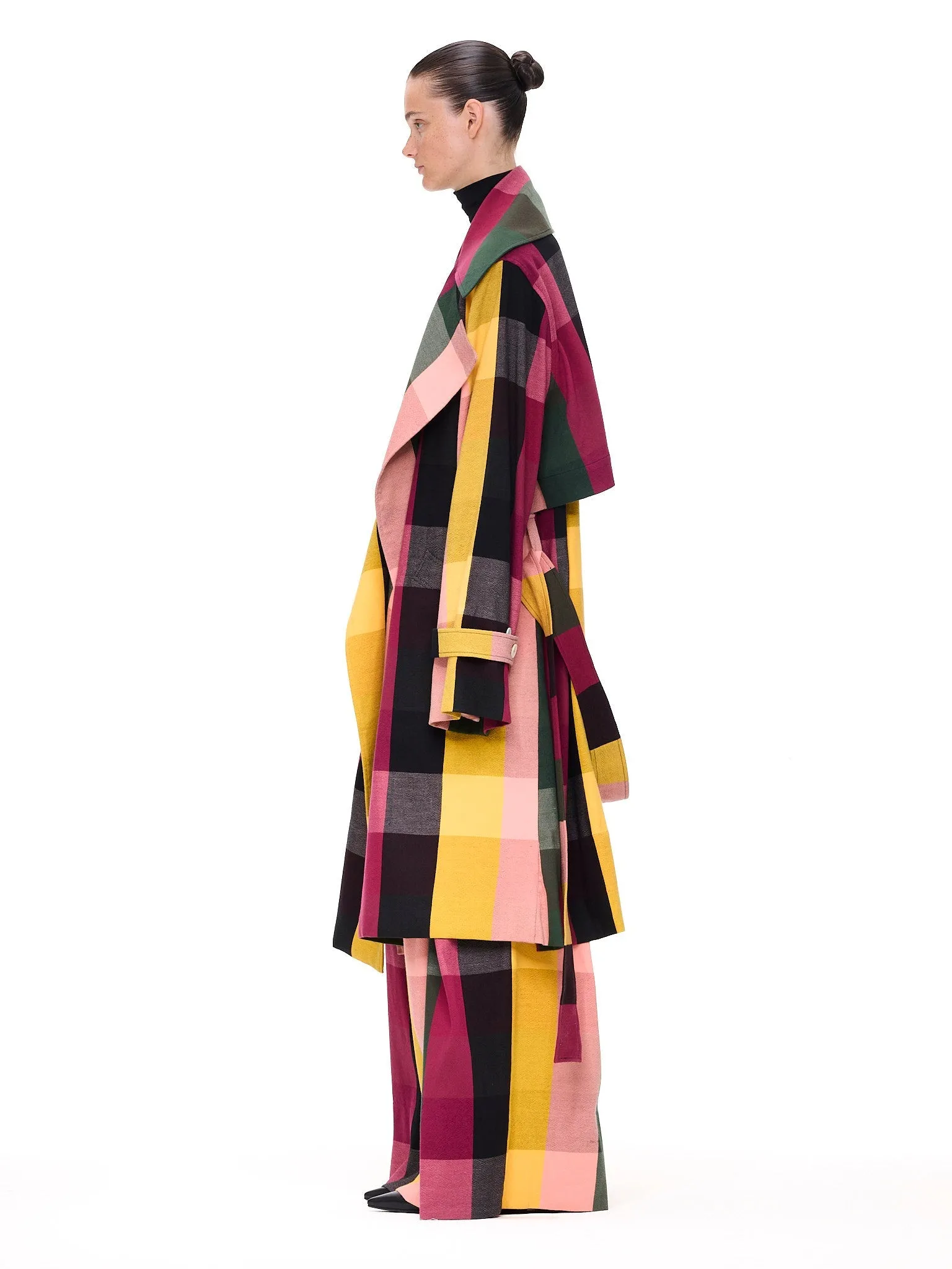 The Trench Coat : Plaid sold by Larroude product image thumbnail 5