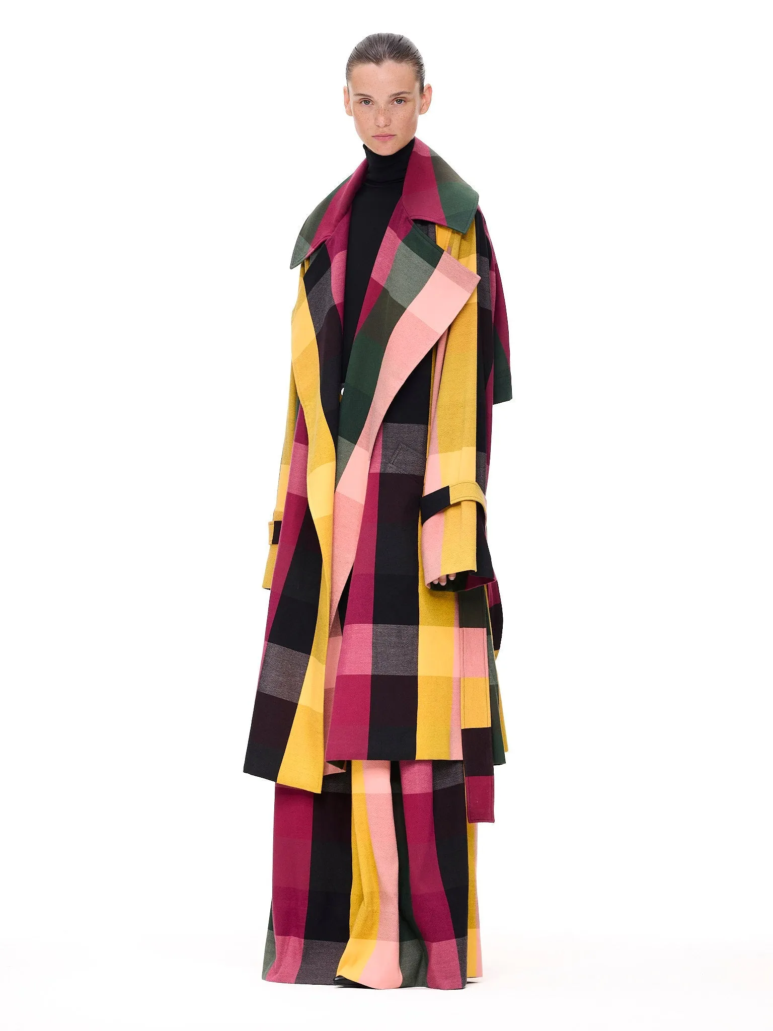 The Trench Coat : Plaid sold by Larroude product image thumbnail 3