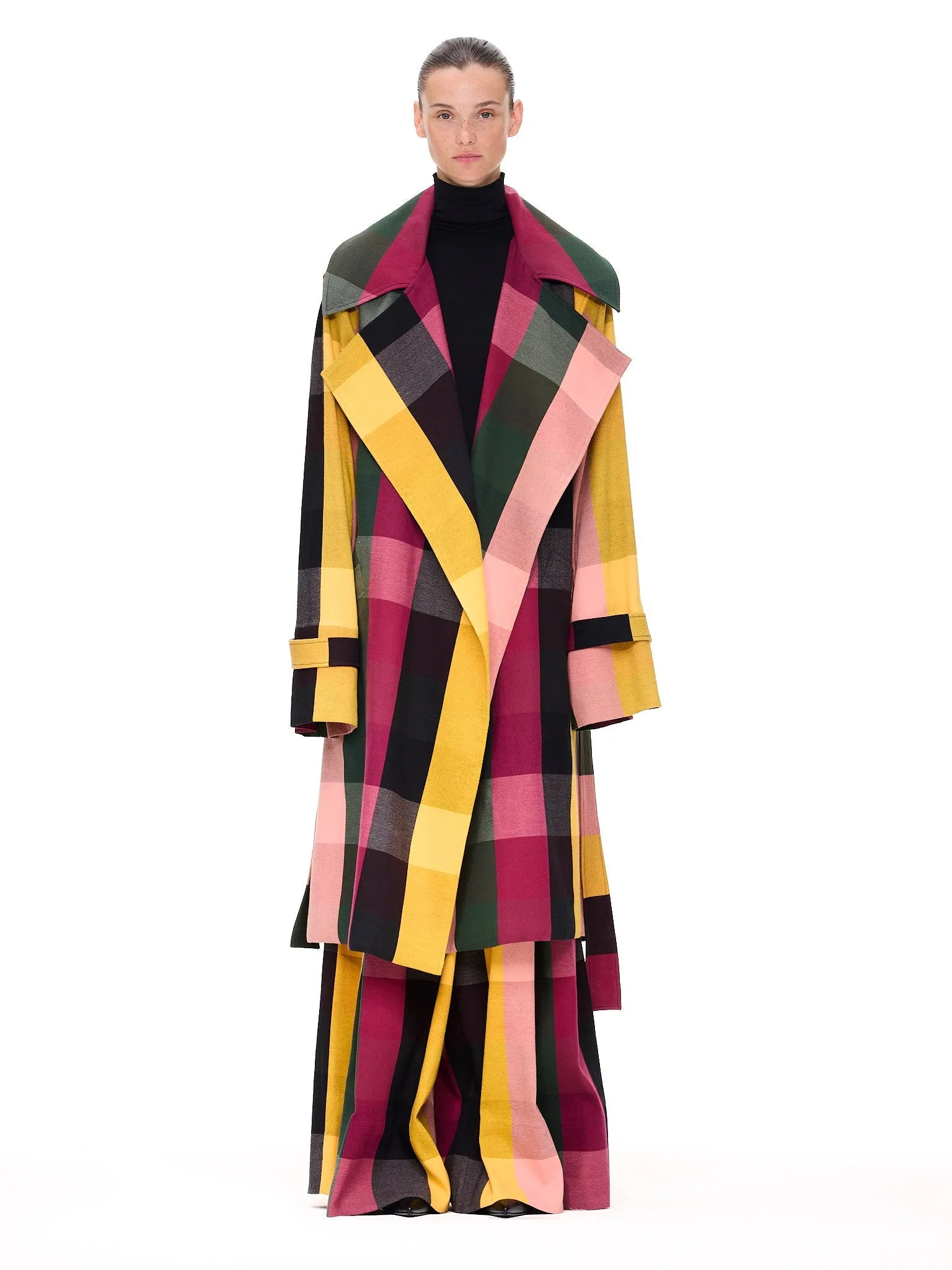 The Trench Coat : Plaid sold by Larroude