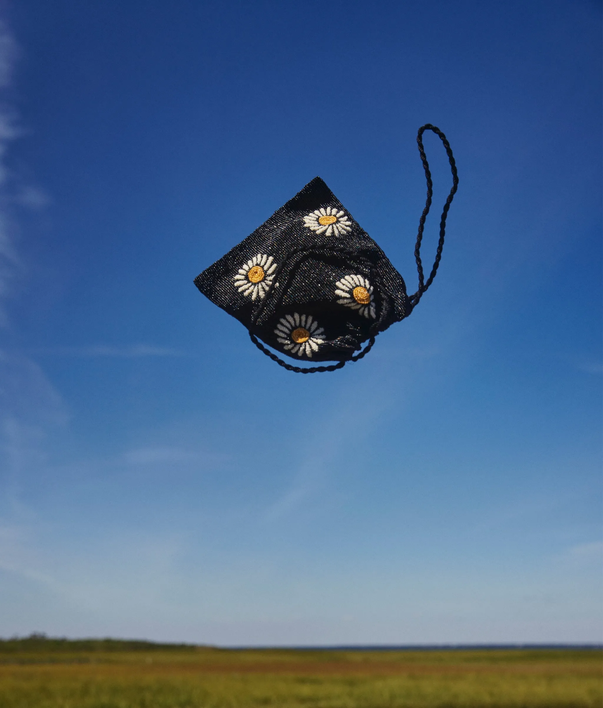 Gala Bag in Midnight Daisy sold by Larroude product image thumbnail 3