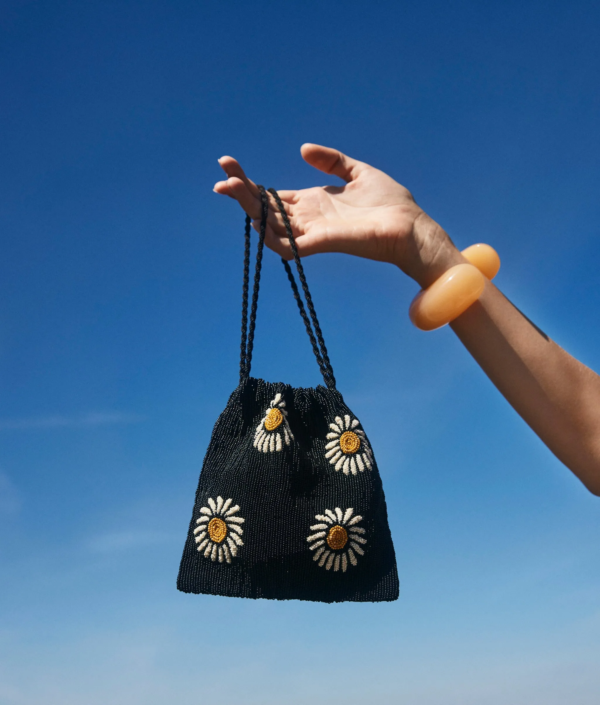 Gala Bag in Midnight Daisy sold by Larroude product image thumbnail 2