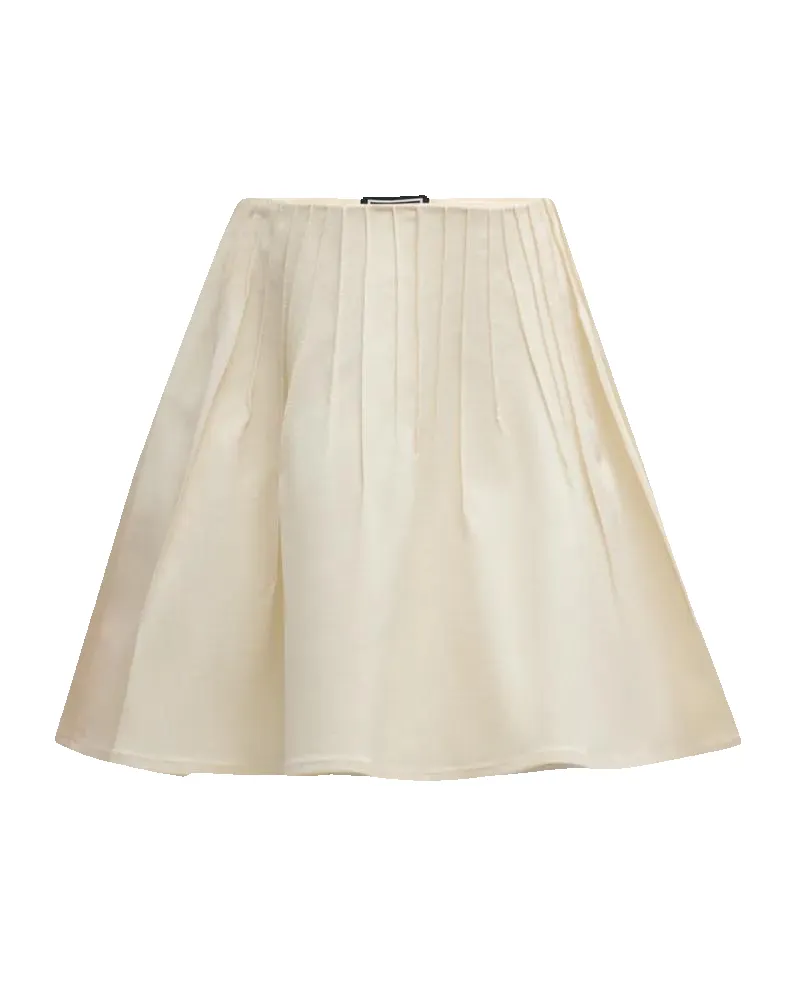 Pintuck Skirt sold by Larroude