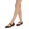 Blair Ballet Flat In Leopard Print Calf Hair sold by Larroude