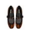 Blair Ballet Flat In Leopard Print Calf Hair sold by Larroude