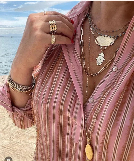 Statement Size Signature Pendant sold by Larroude product image thumbnail 5