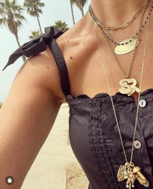 Statement Size Signature Pendant sold by Larroude product image thumbnail 4