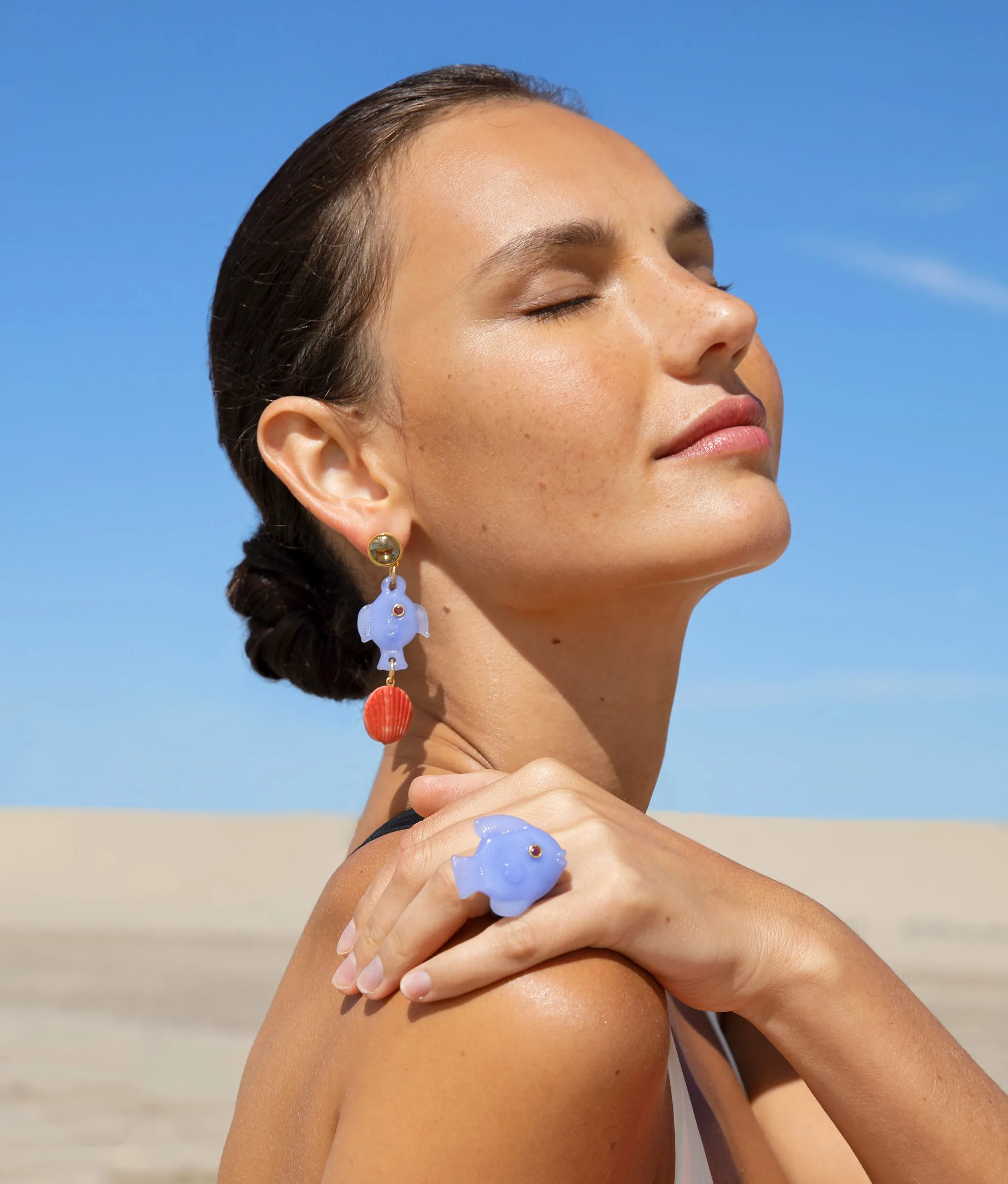Pescado Earrings sold by Larroude product image thumbnail 2