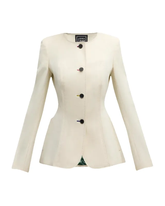 Fitted Jacket sold by Larroude