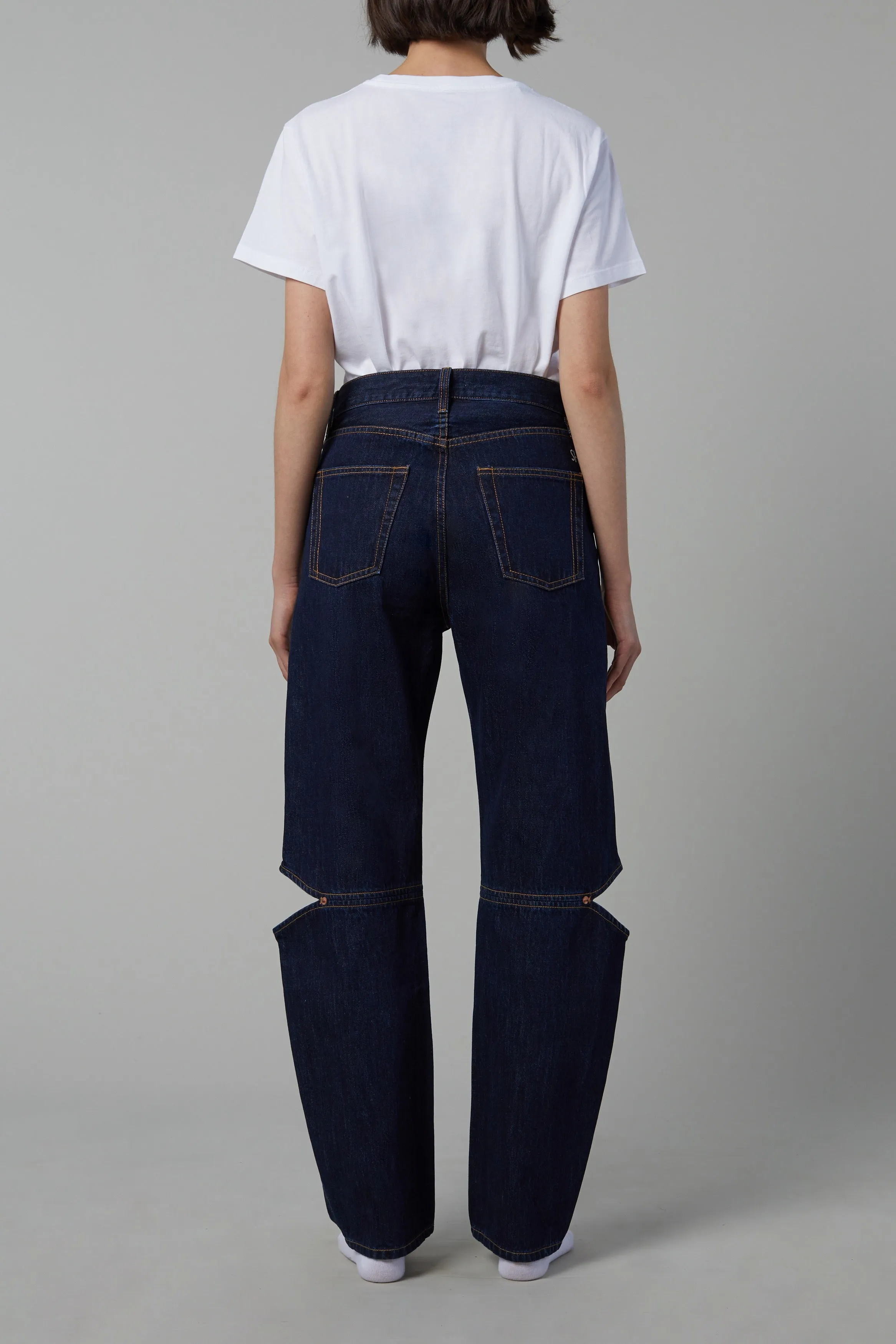 Cowgirl in Indigo Indigo sold by Larroude product image thumbnail 3