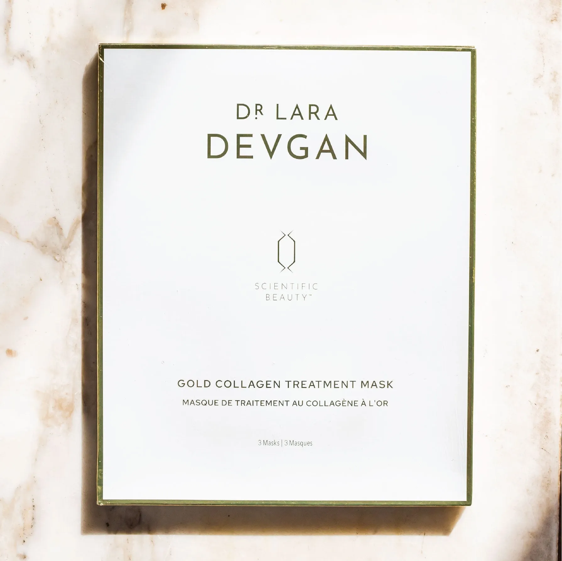 NEW Gold Infused Collagen Treatment Mask sold by Larroude