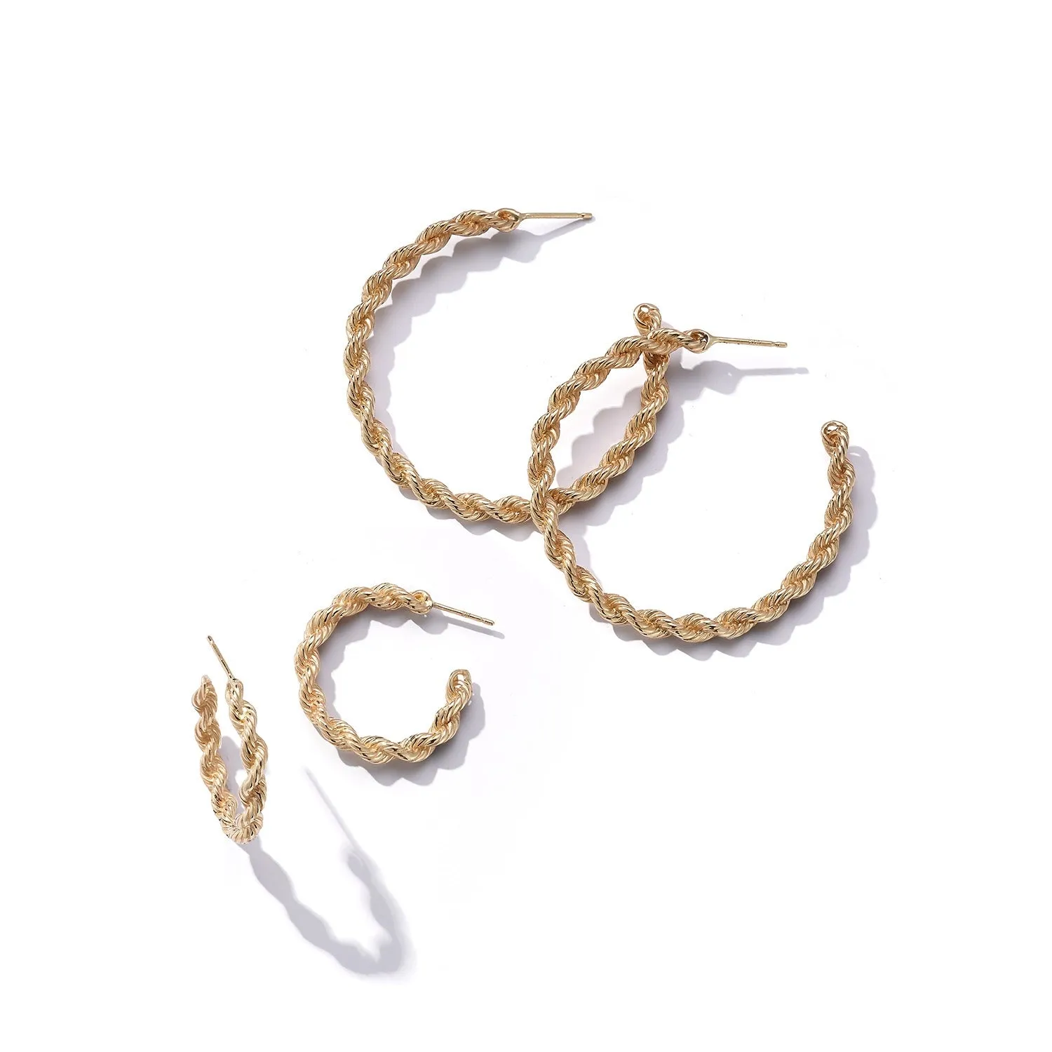 1" Rope Hoops sold by Larroude product image thumbnail 2