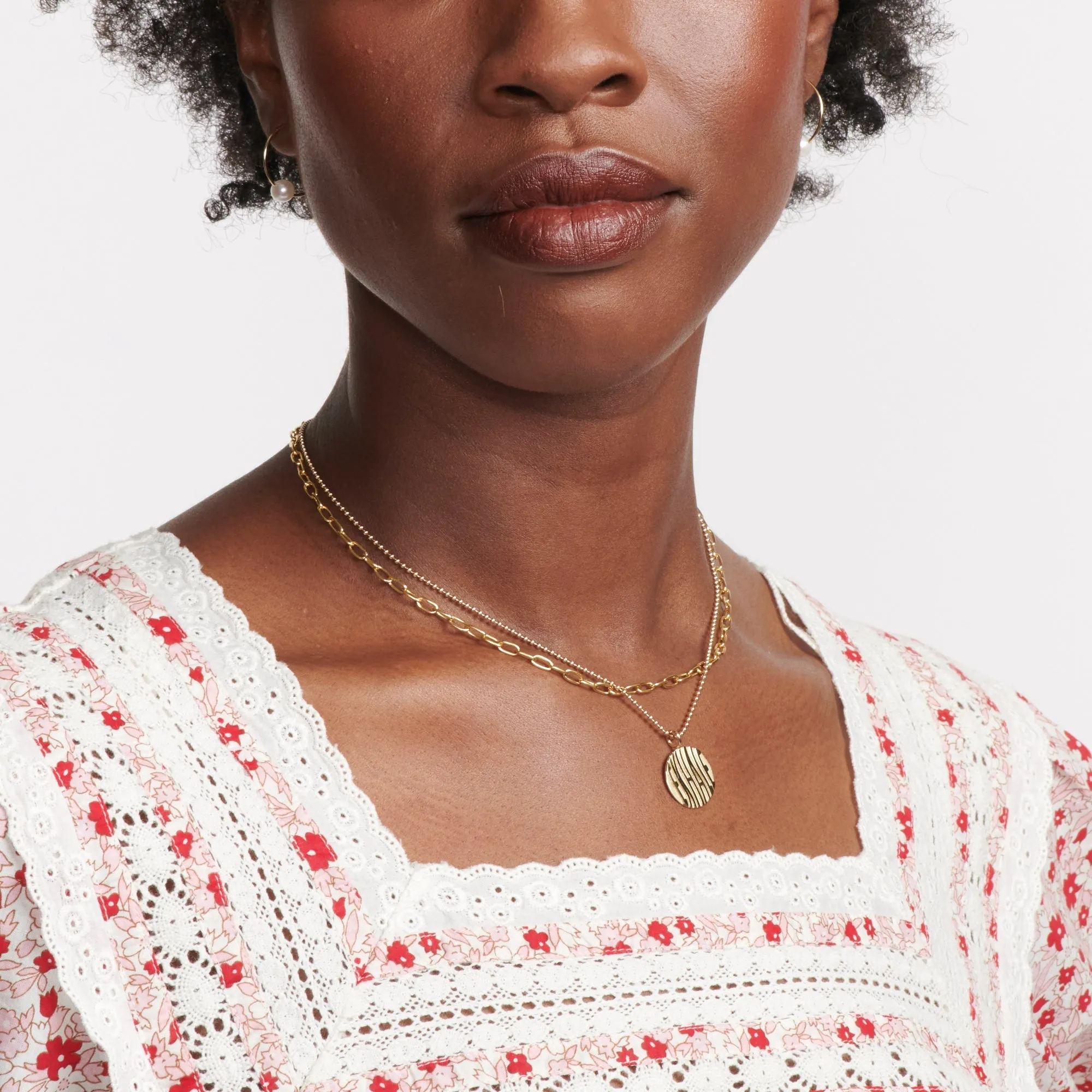 Petite Classic Link Necklace sold by Larroude product image thumbnail 4