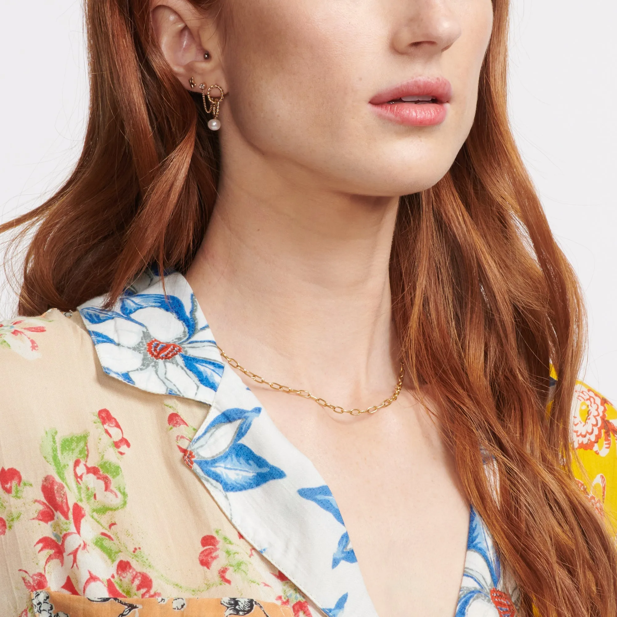 Petite Classic Link Necklace sold by Larroude product image thumbnail 2