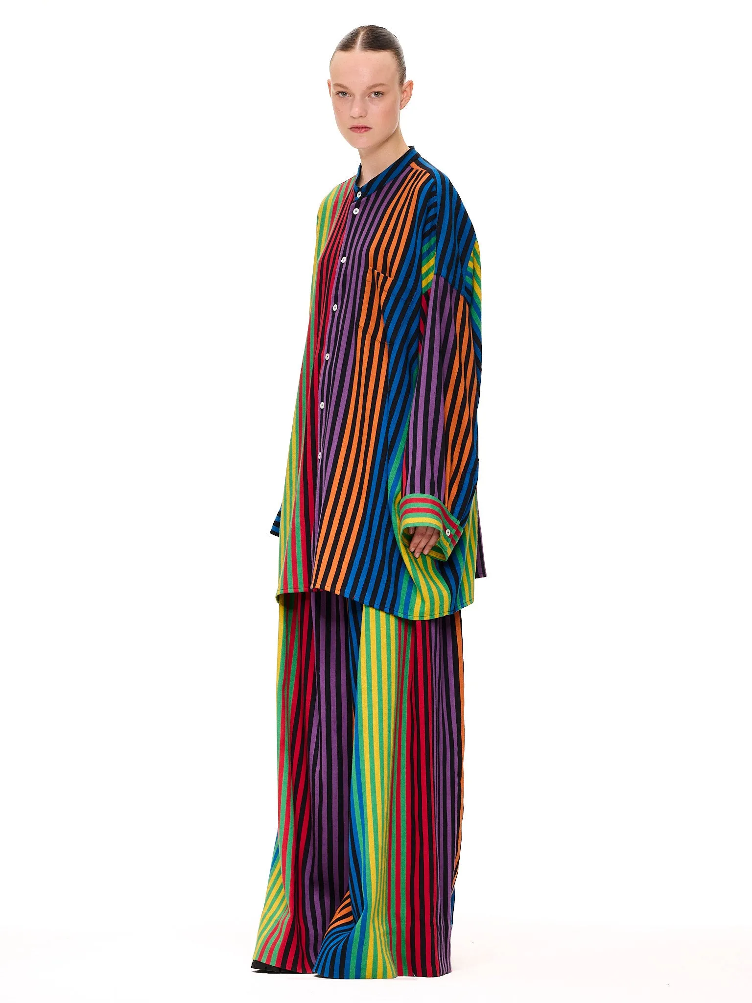 The Oversized Shirt : Stripe 61 sold by Larroude product image thumbnail 2