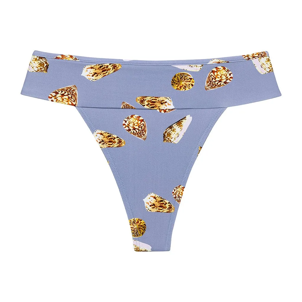 Shell Tamarindo Binded Bikini Bottom sold by Larroude