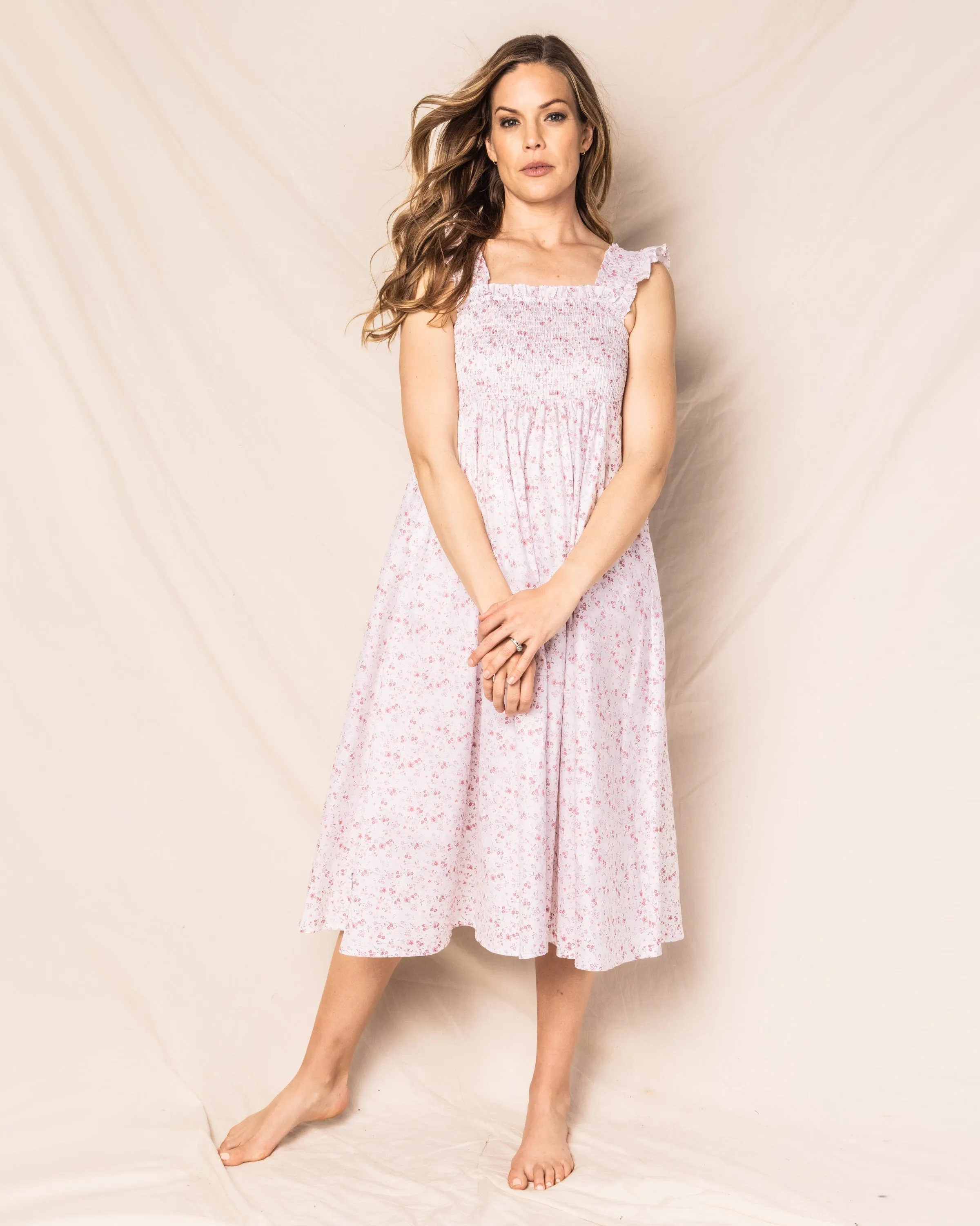 Women's Twill Margaux Dress in Dorset Floral sold by Larroude product image thumbnail 2