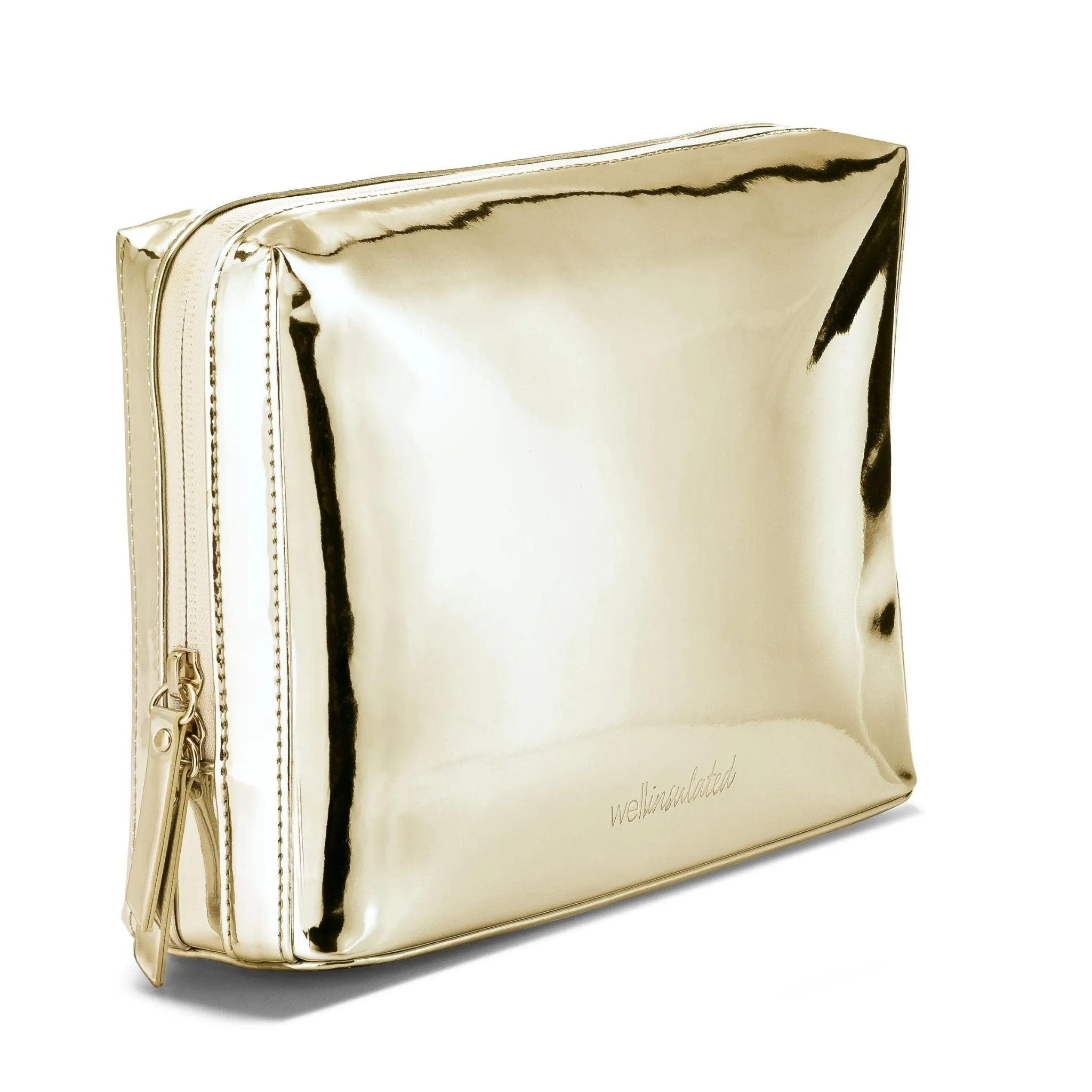 Performance Beauty Bag Large GOLD sold by Larroude product image thumbnail 5