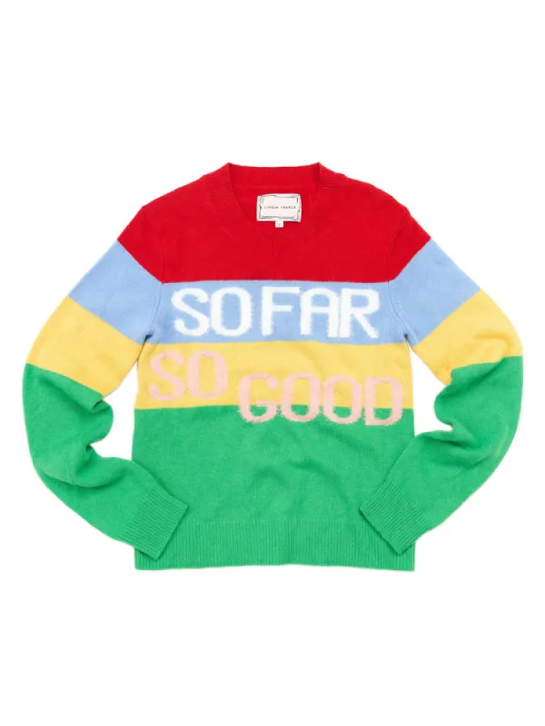 So Far So Good Crewneck sold by Larroude