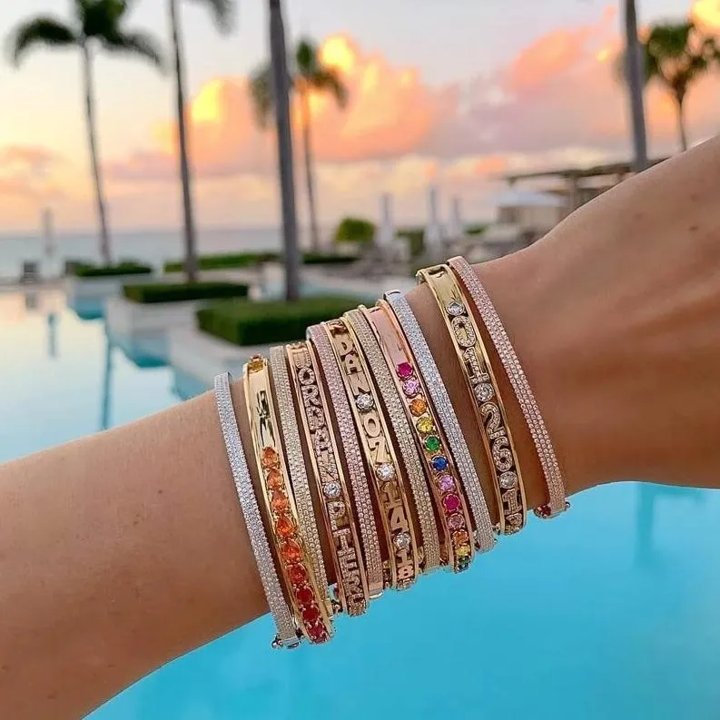 Pave Bangle sold by Larroude product image thumbnail 5