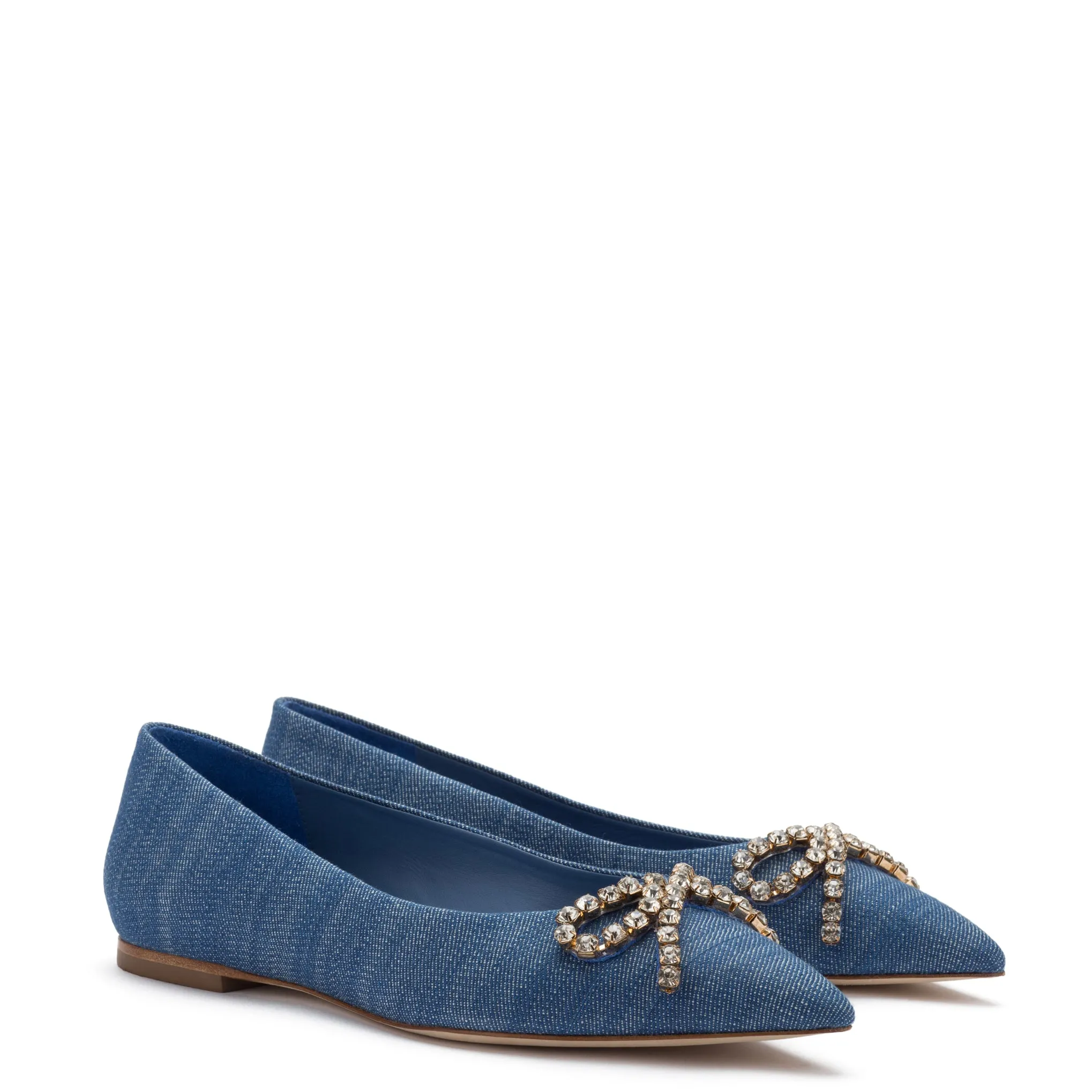 Lee Flat In Blue Denim sold by Larroude product image thumbnail 2