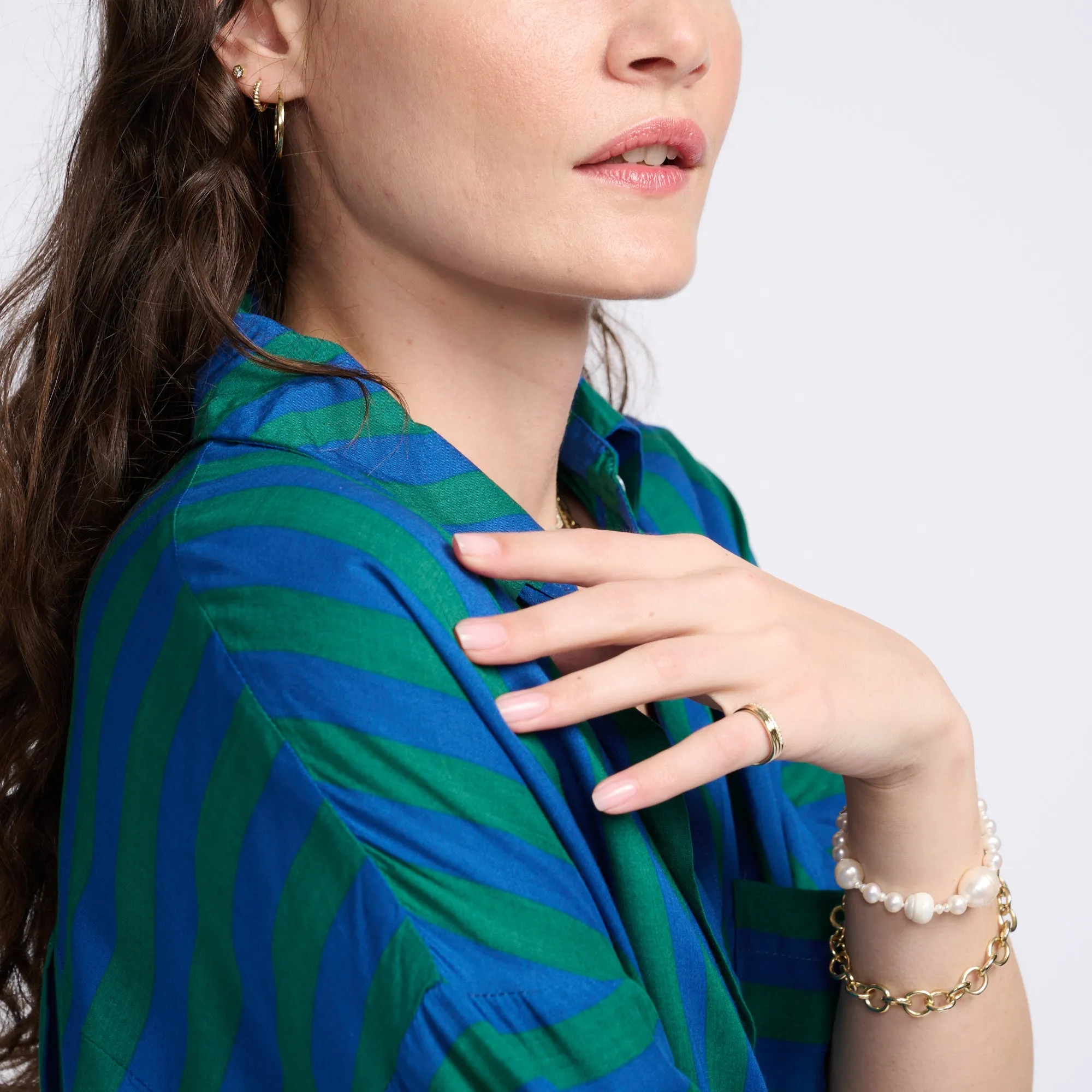 Twisted Petite Hoops sold by Larroude product image thumbnail 5