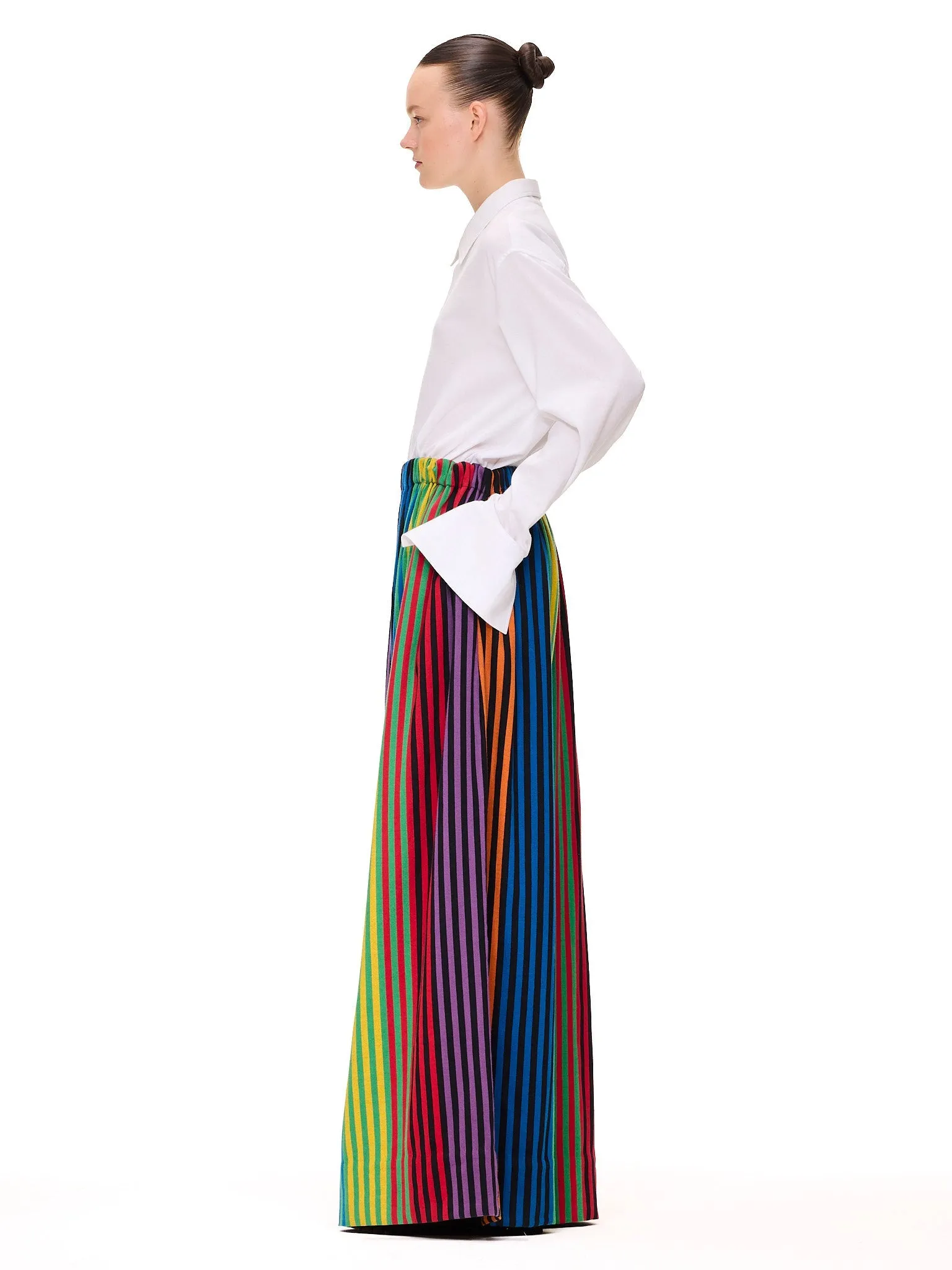 The Wide Leg Pant : Stripe 46 sold by Larroude product image thumbnail 2