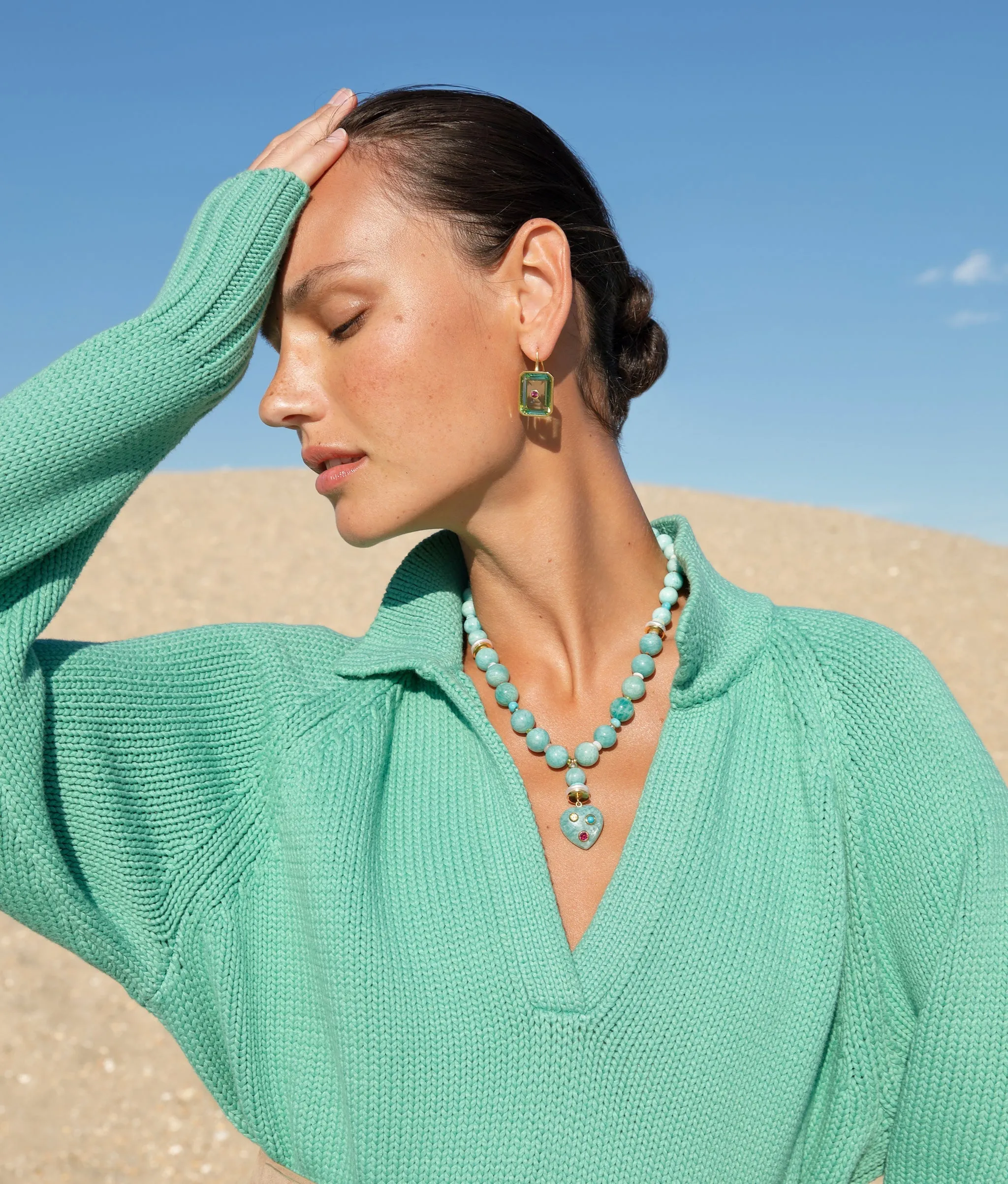 Rincon Heart Necklace sold by Larroude product image thumbnail 2